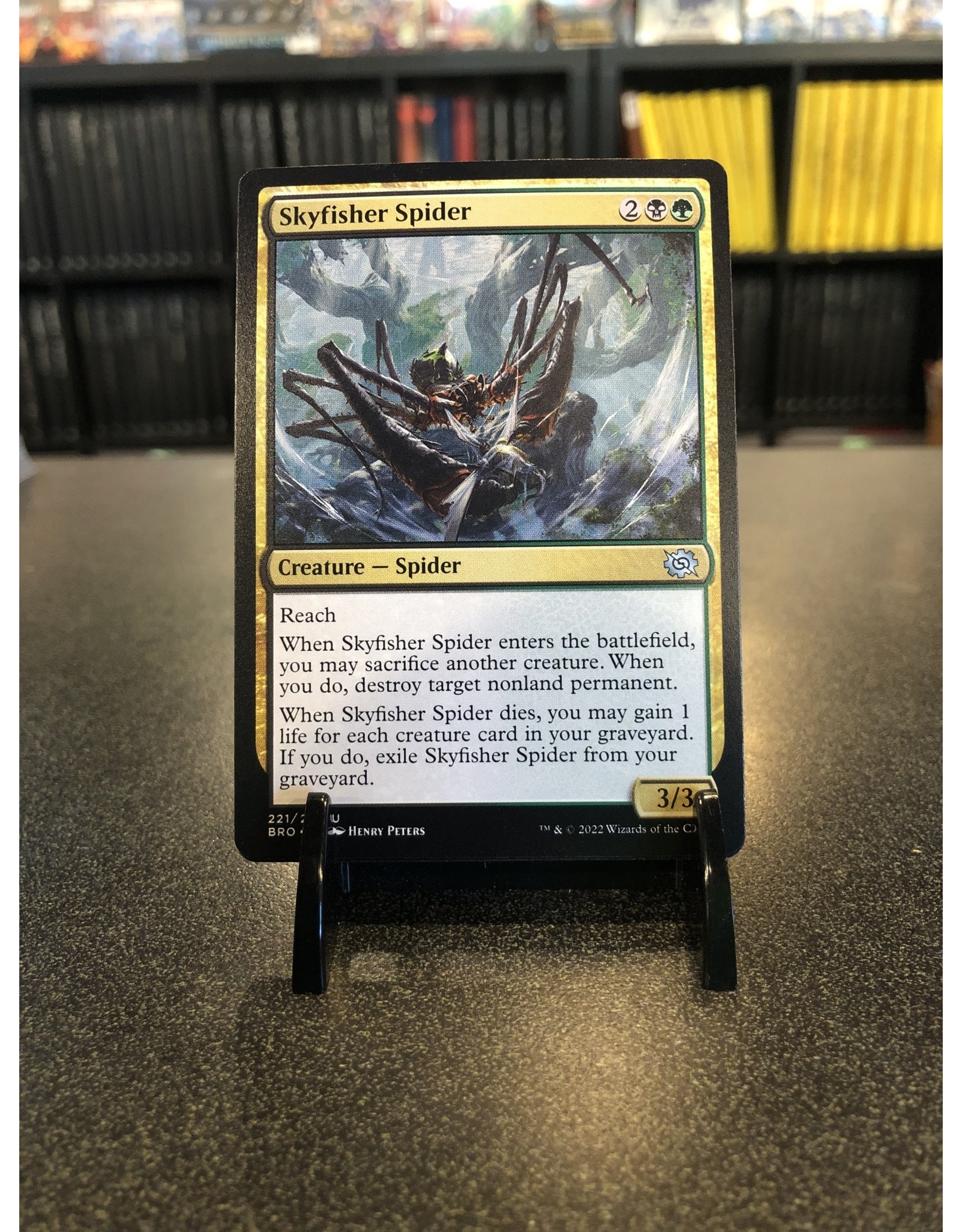 Skyfisher Spider  (BRO)