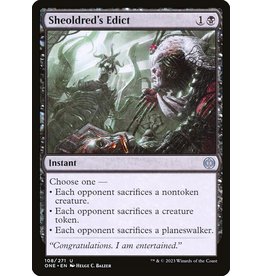 Sheoldred's Edict  (ONE)