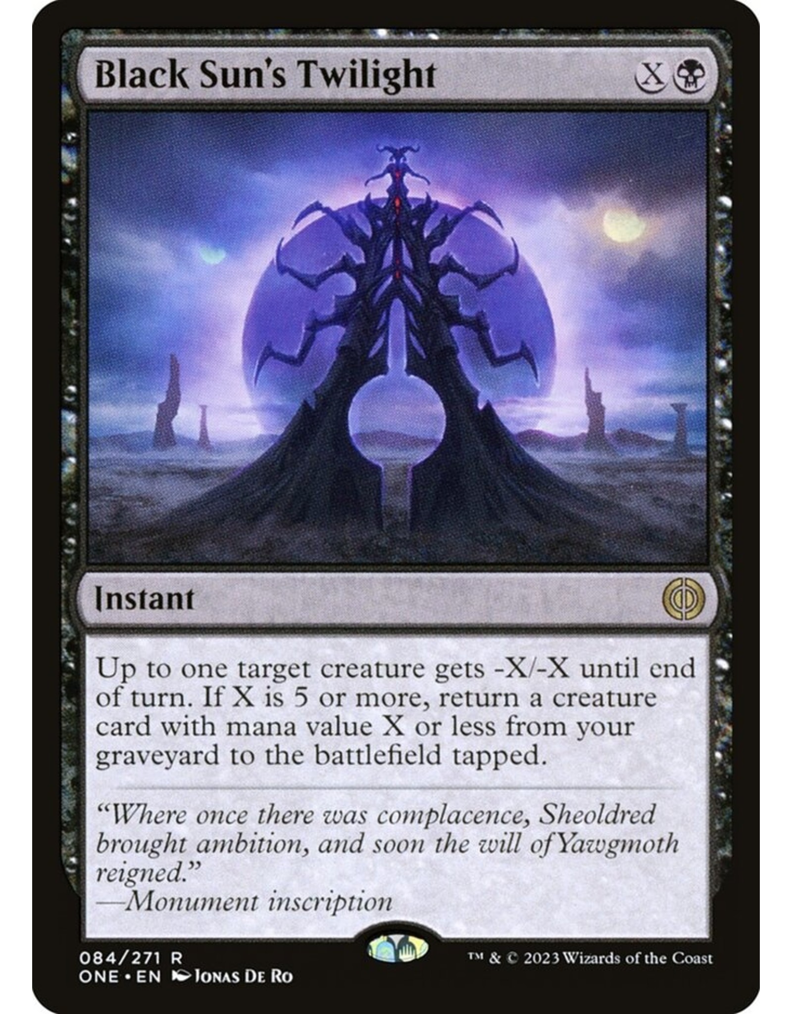 Black Sun's Twilight  (ONE)