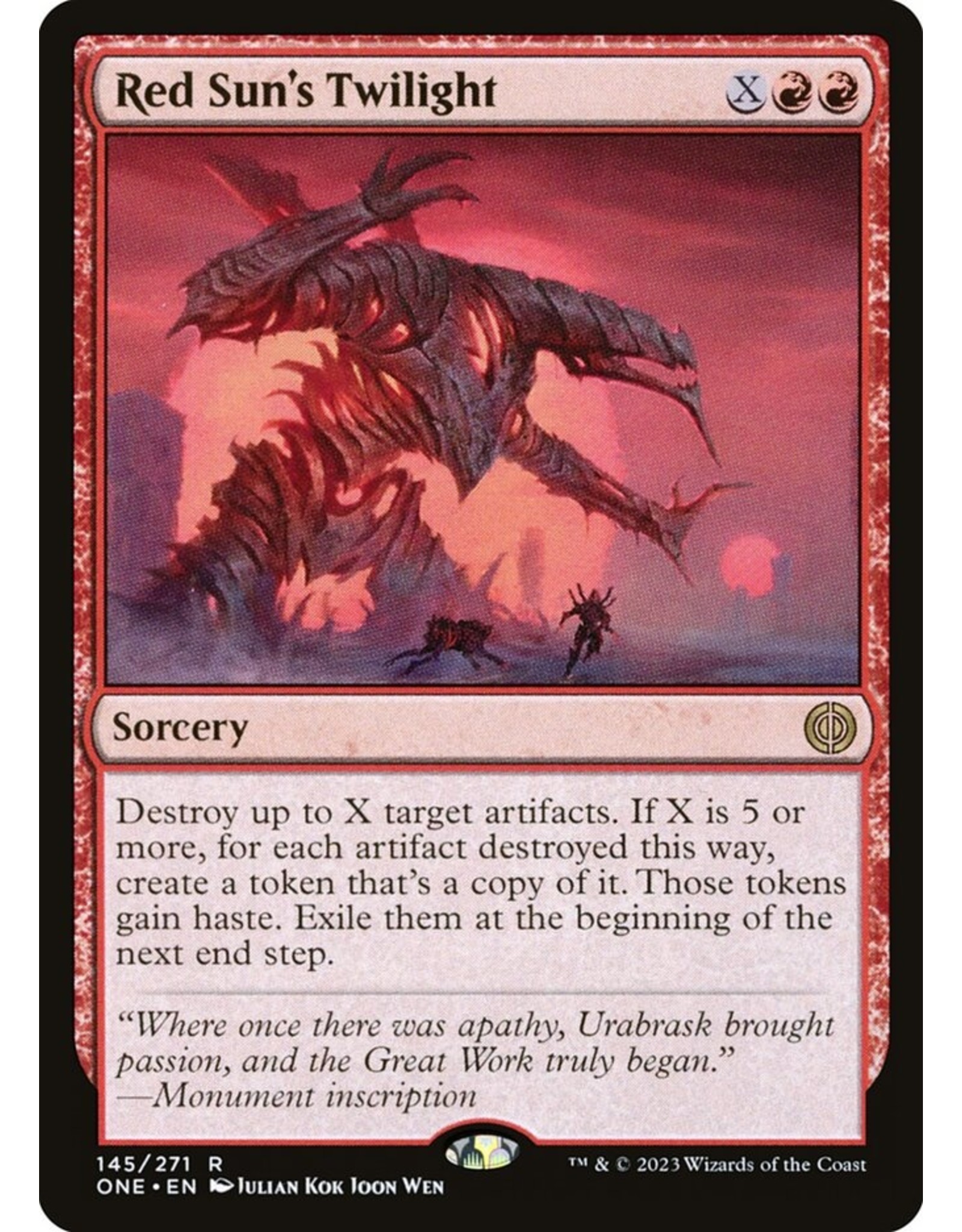 Red Sun's Twilight  (ONE)