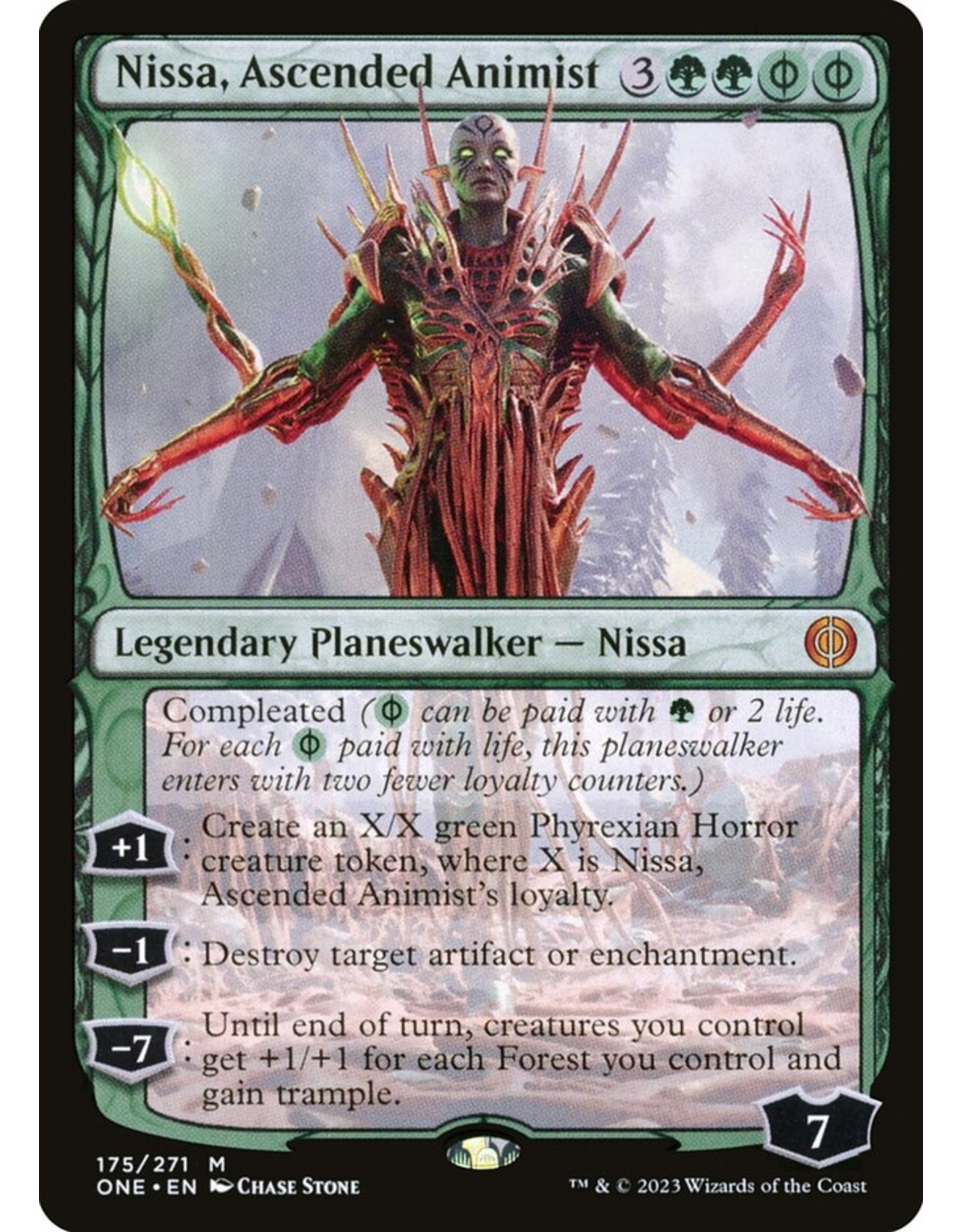 Nissa, Ascended Animist  (ONE)