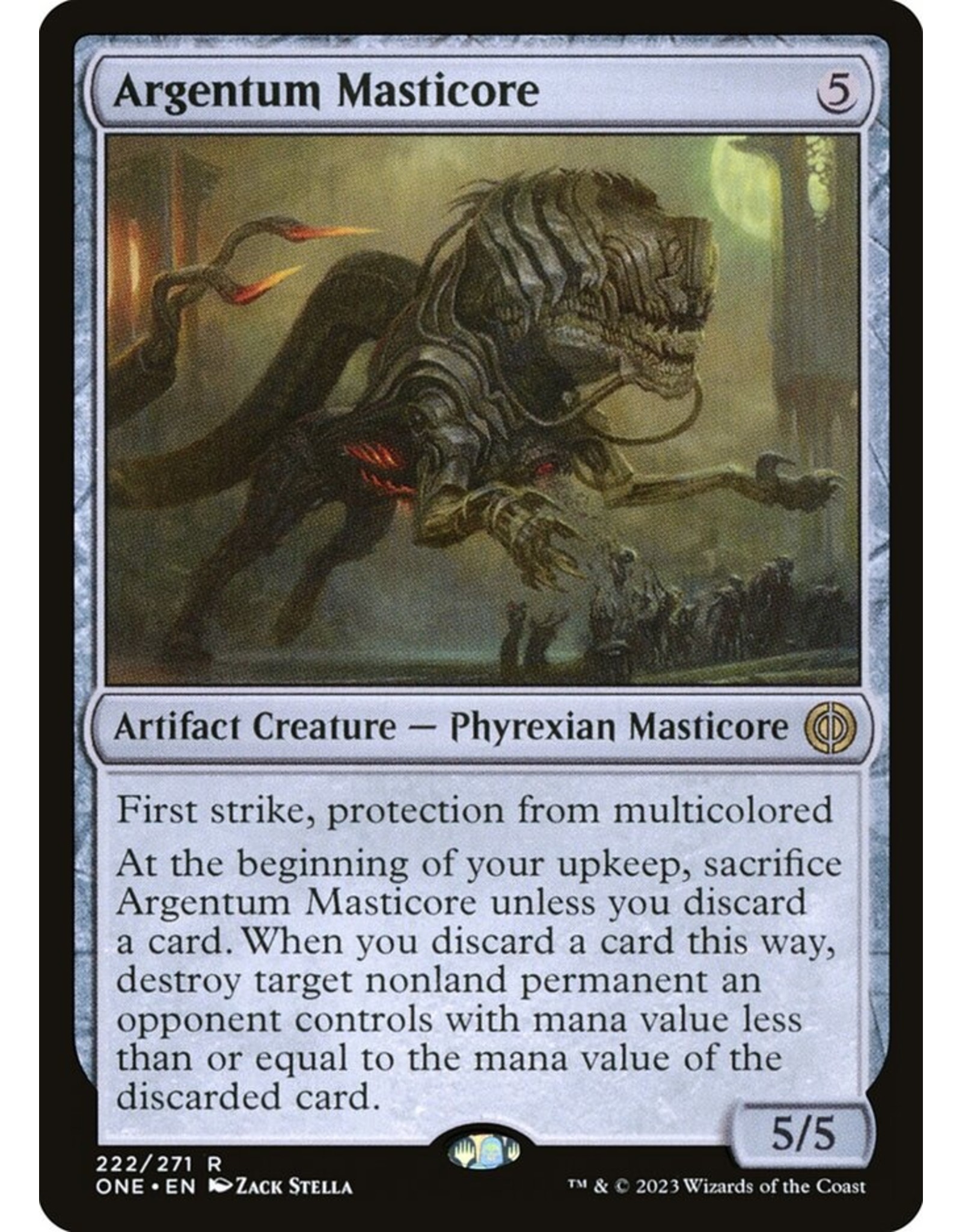 Argentum Masticore  (ONE)