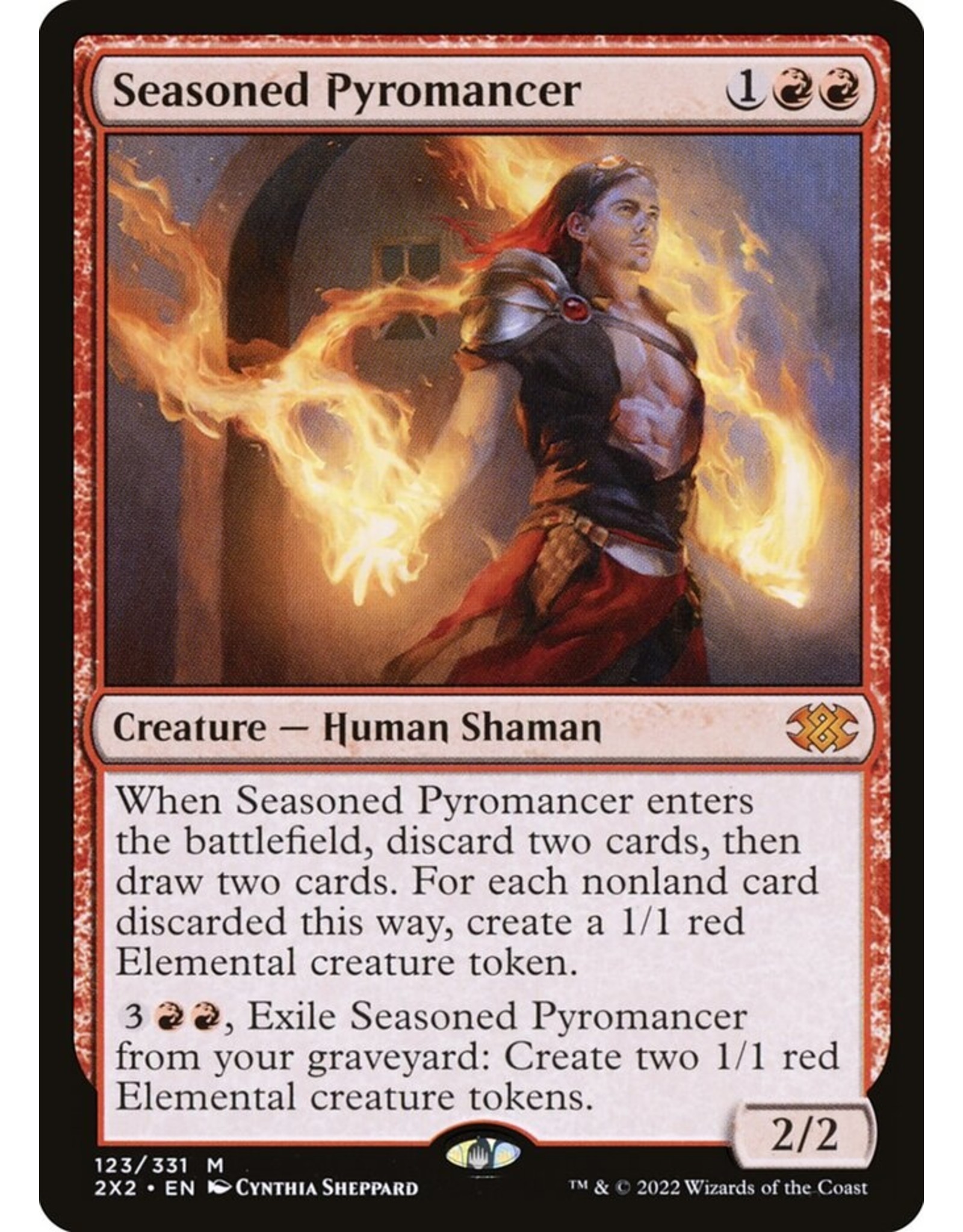 Magic Seasoned Pyromancer  (2X2)