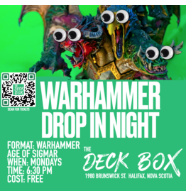 Events Monday Warhammer Drop In Night - Age of Sigmar