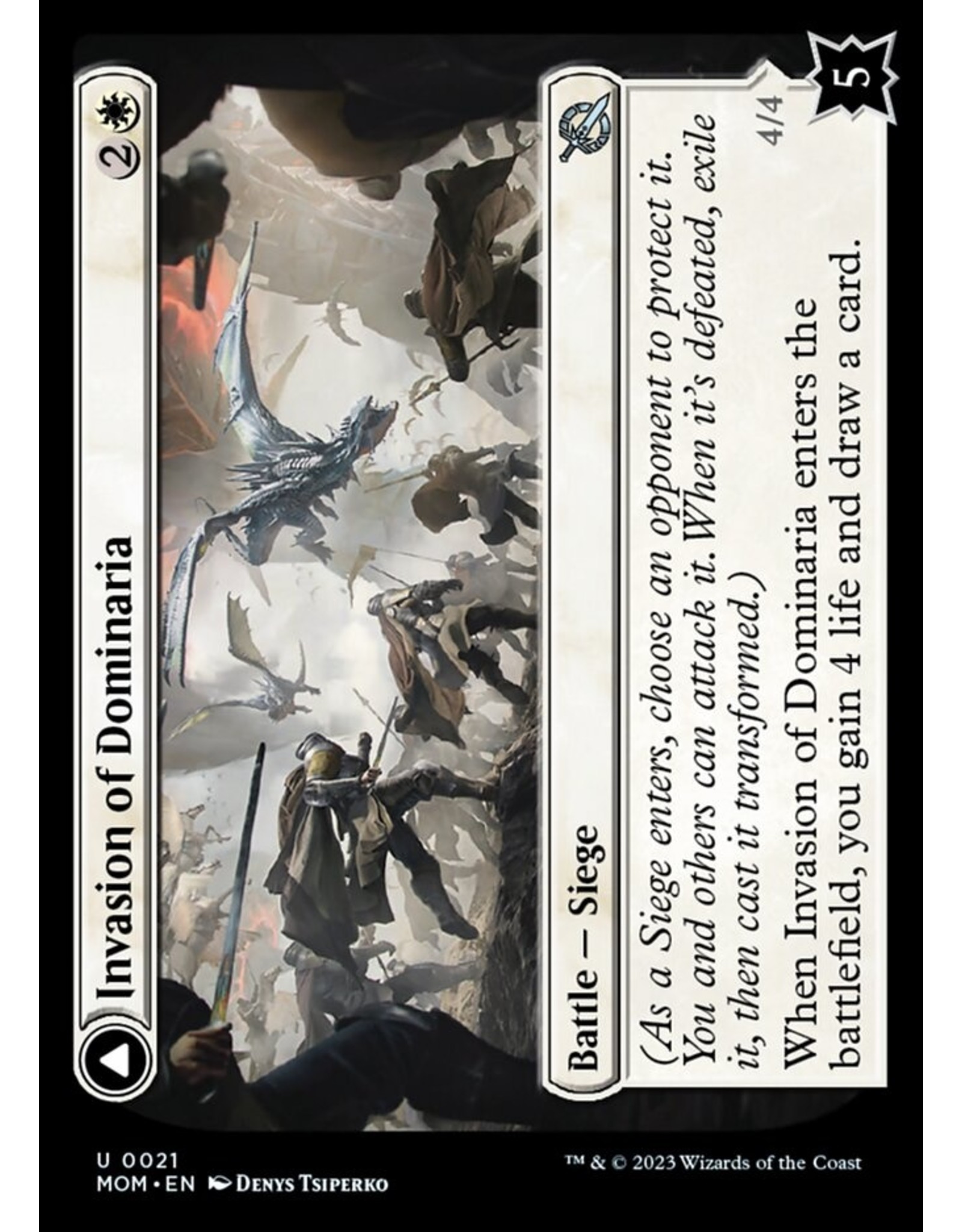 Invasion of Dominaria // Serra Faithkeeper  (MOM)