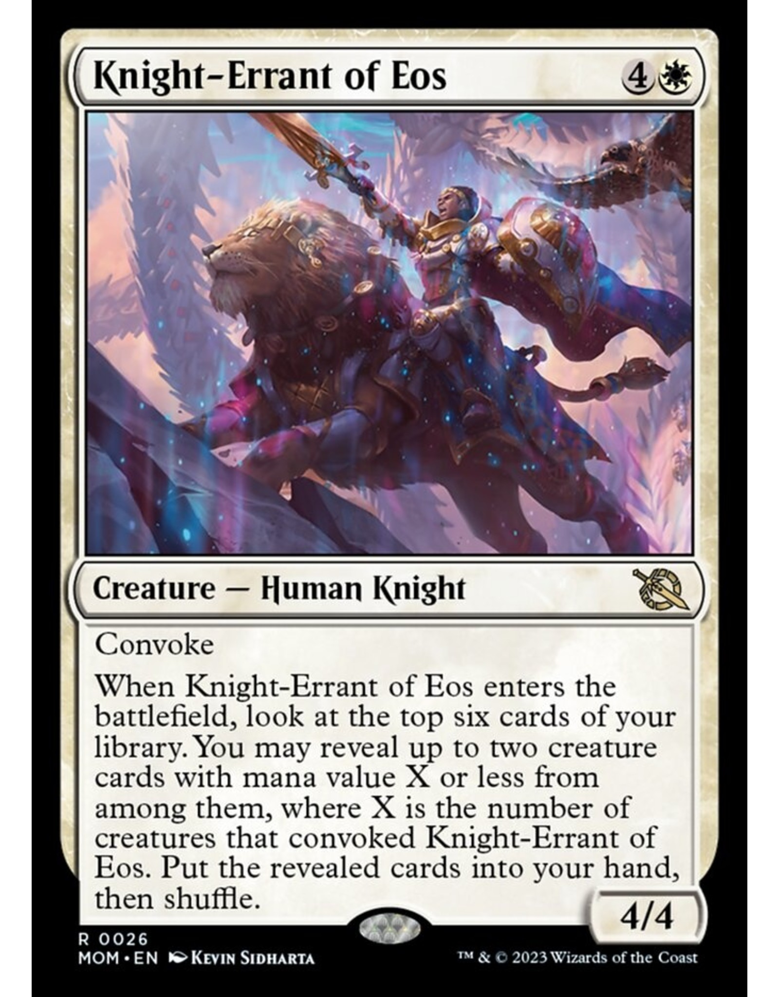 Knight-Errant of Eos  (MOM)