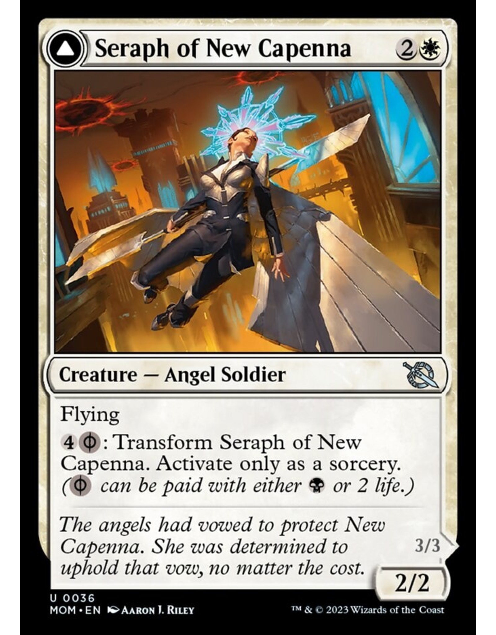 Seraph of New Capenna // Seraph of New Phyrexia  (MOM)