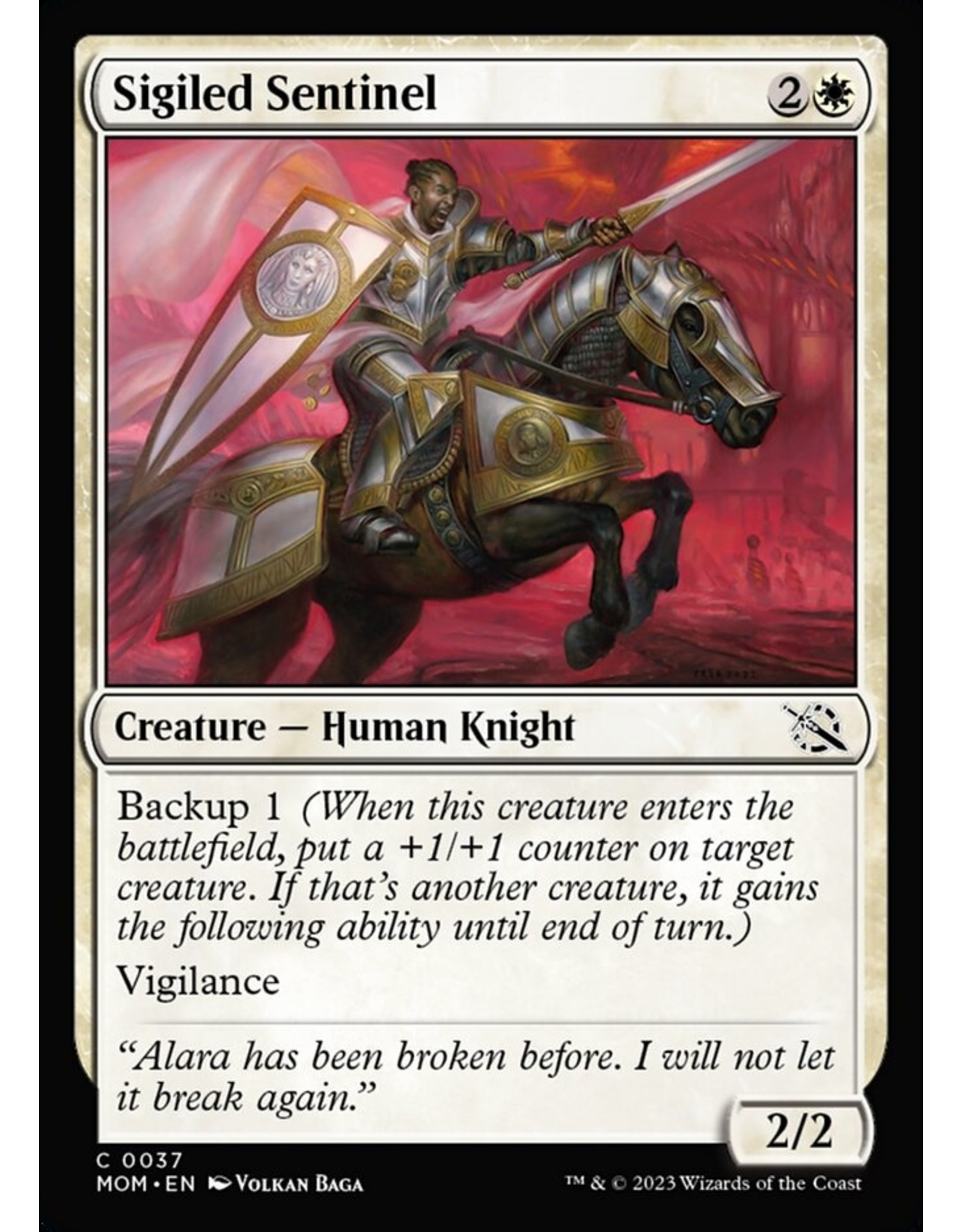 Sigiled Sentinel  (MOM)