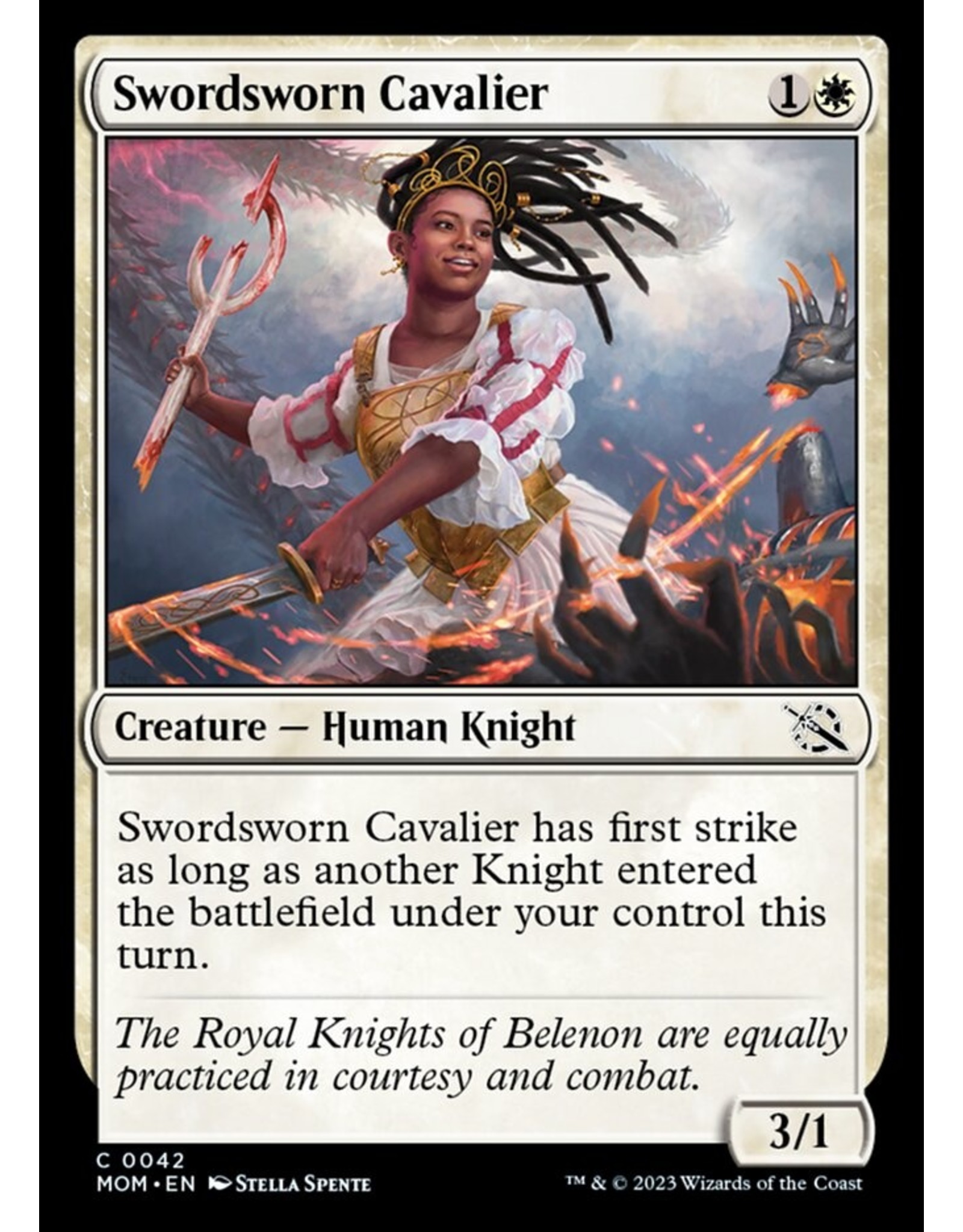 Swordsworn Cavalier  (MOM)