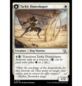 Tarkir Duneshaper // Tarnished Dunestomper  (MOM)