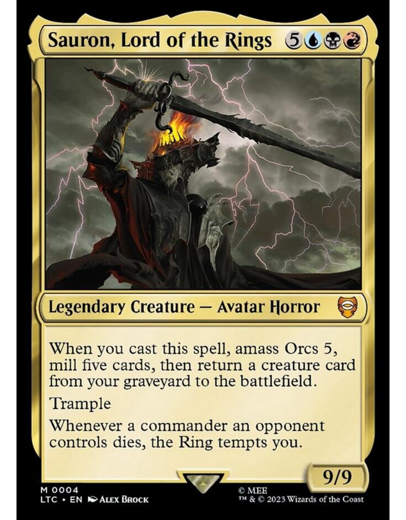 Sauron, Lord of the Rings  (LTC)