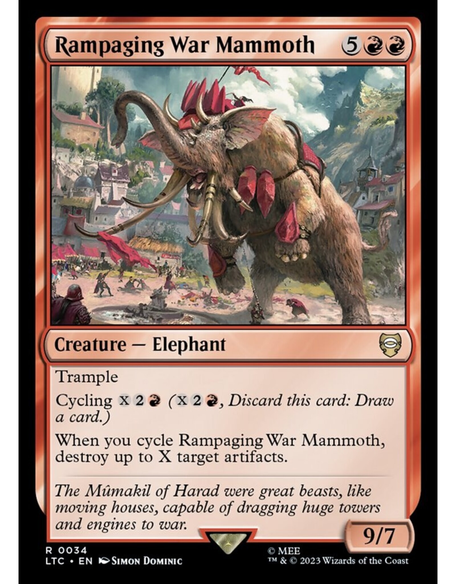 Rampaging War Mammoth  (LTC)