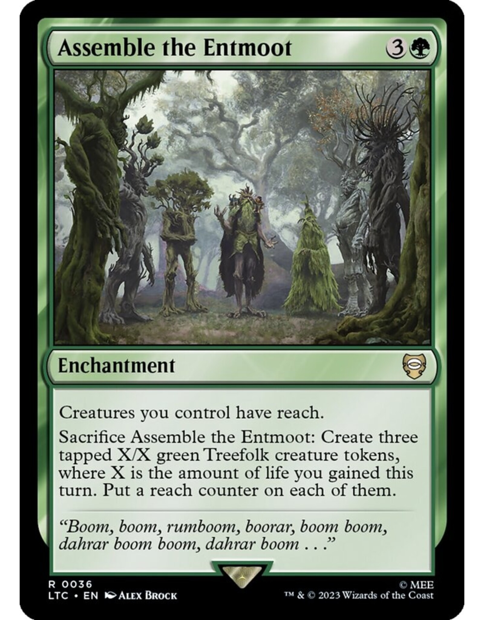 Assemble the Entmoot  (LTC)