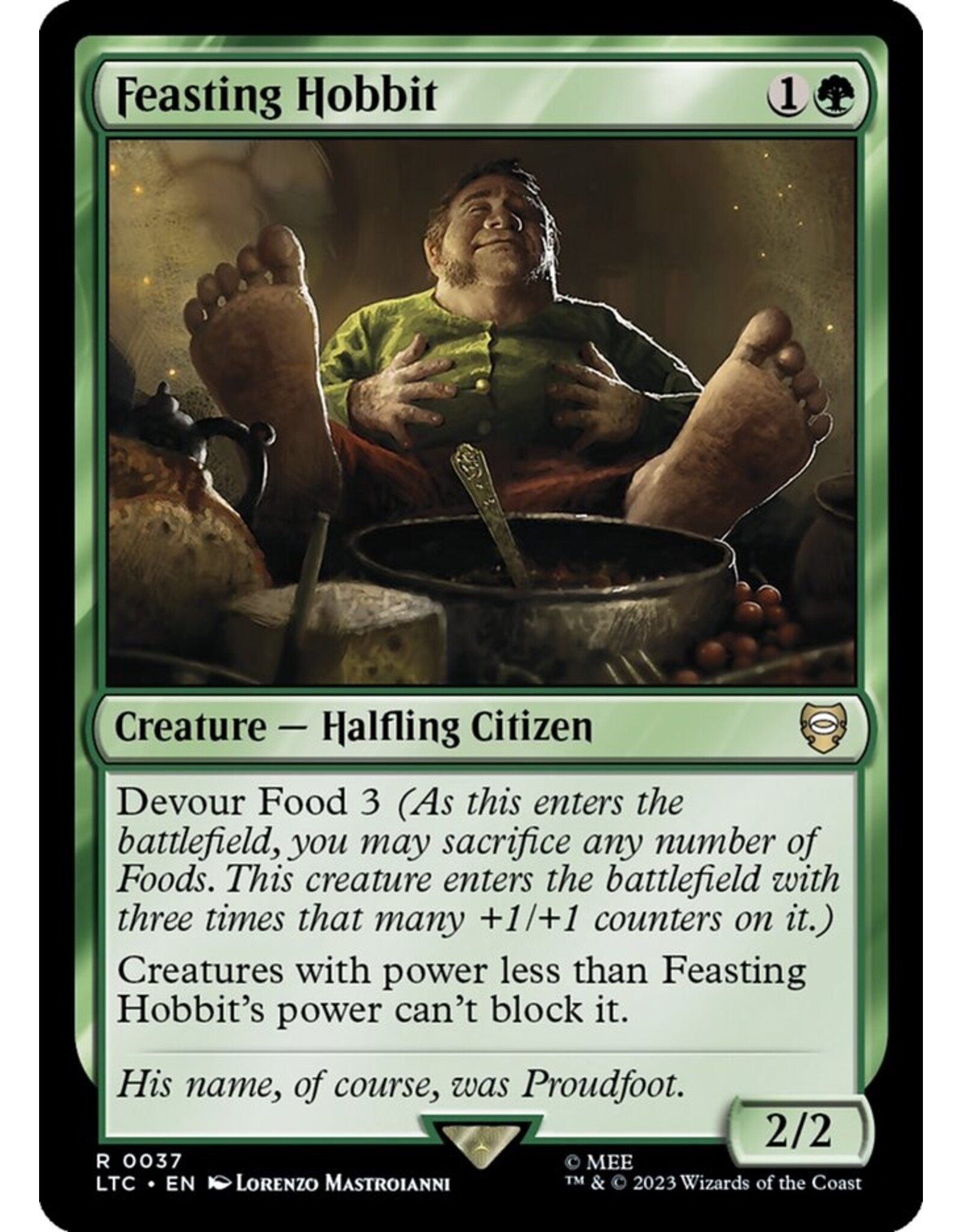 Feasting Hobbit  (LTC)