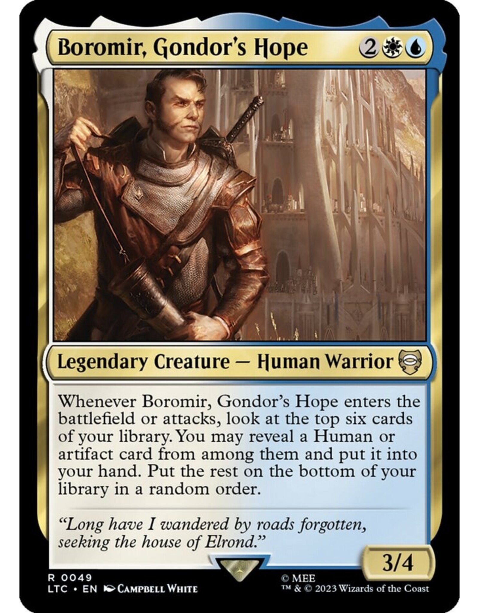 Boromir, Gondor's Hope  (LTC)