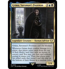 Gríma, Saruman's Footman  (LTC)