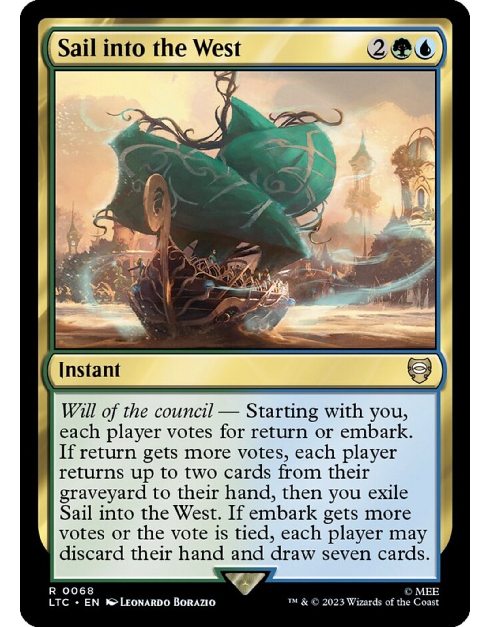 Sail into the West  (LTC)