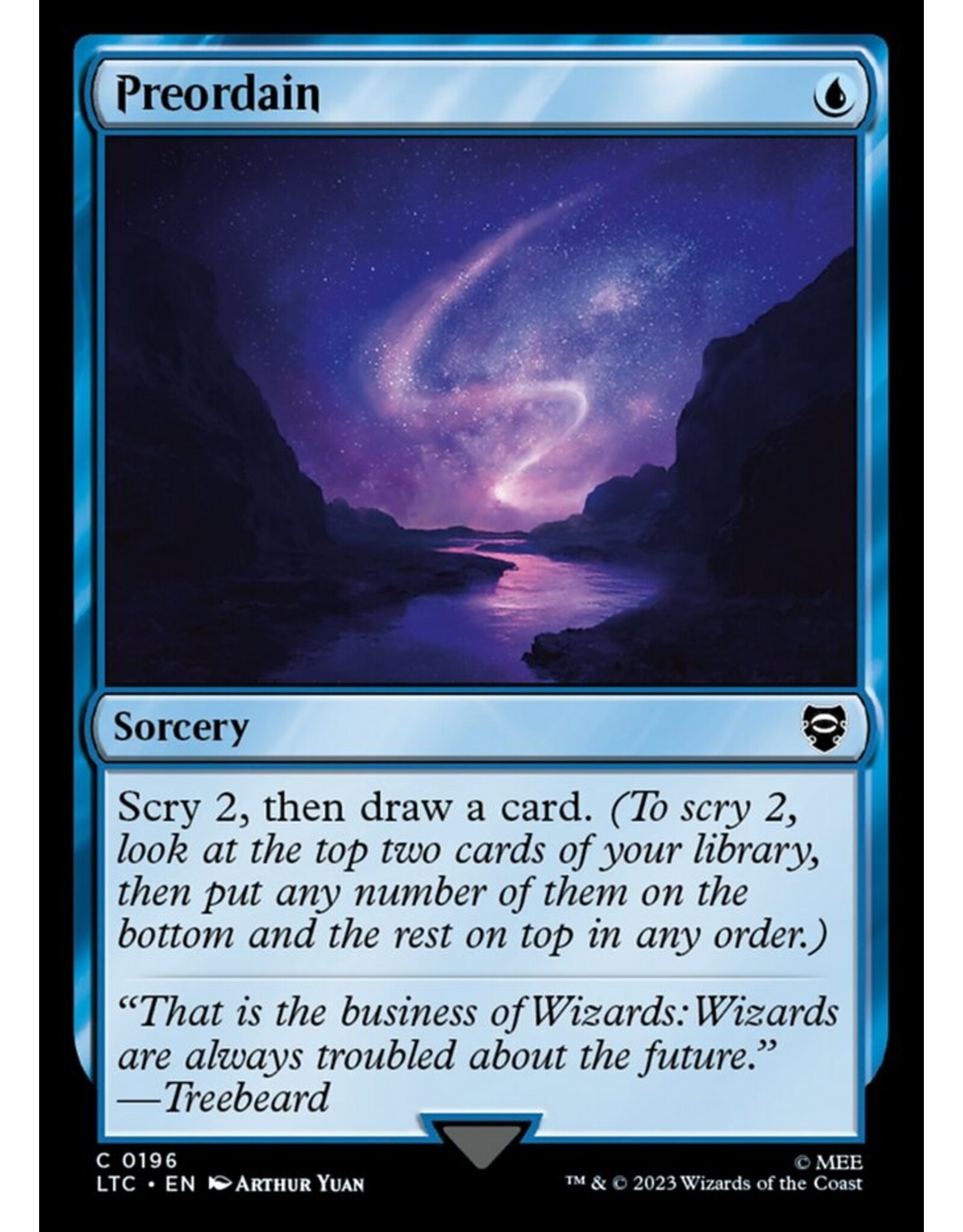Preordain  (LTC)