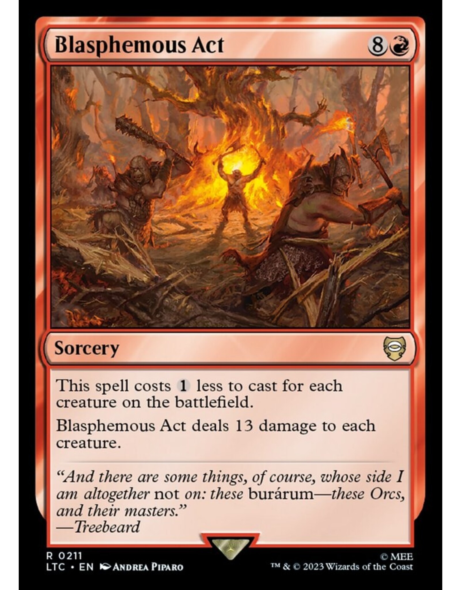 Blasphemous Act  (LTC)