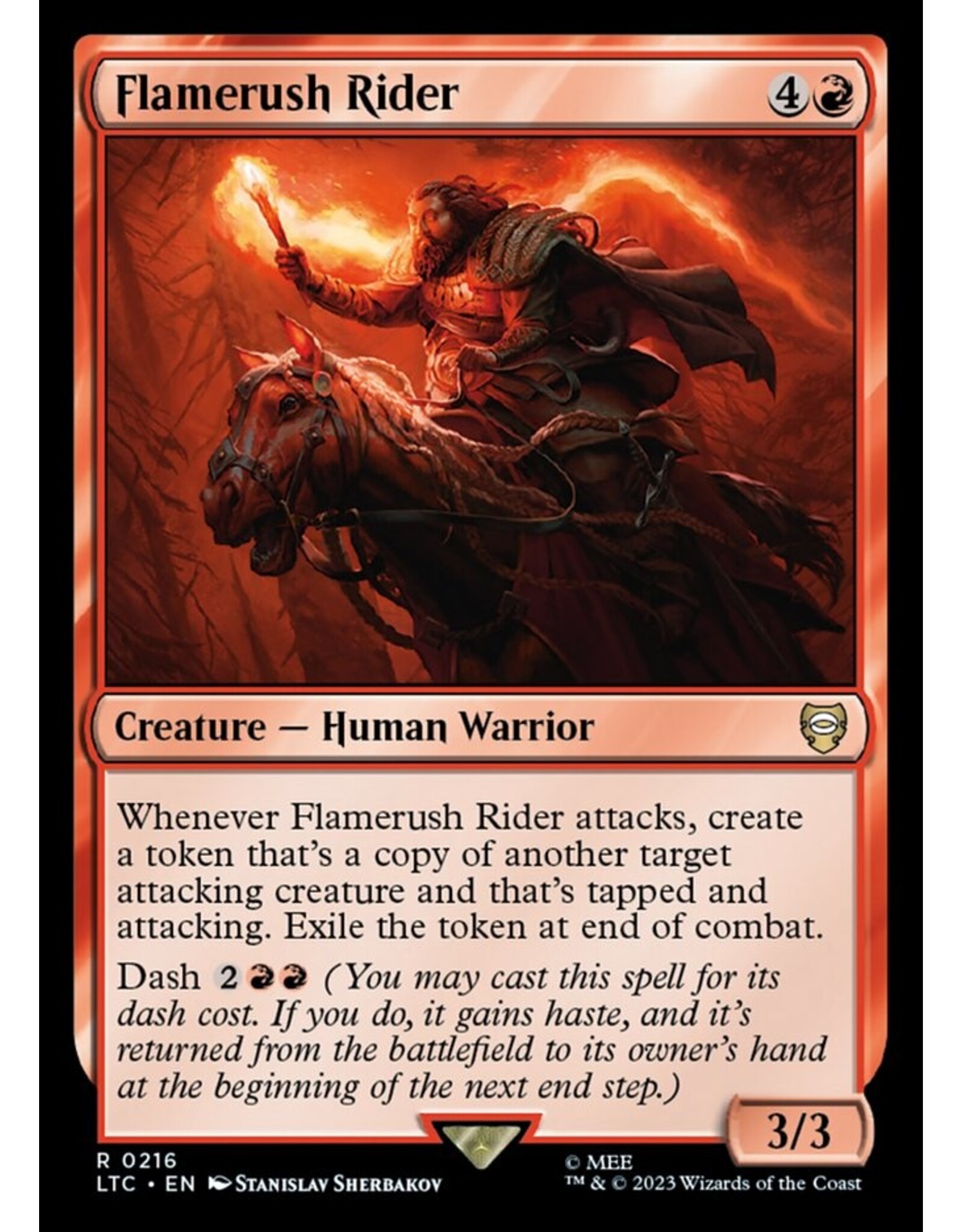 Flamerush Rider  (LTC)