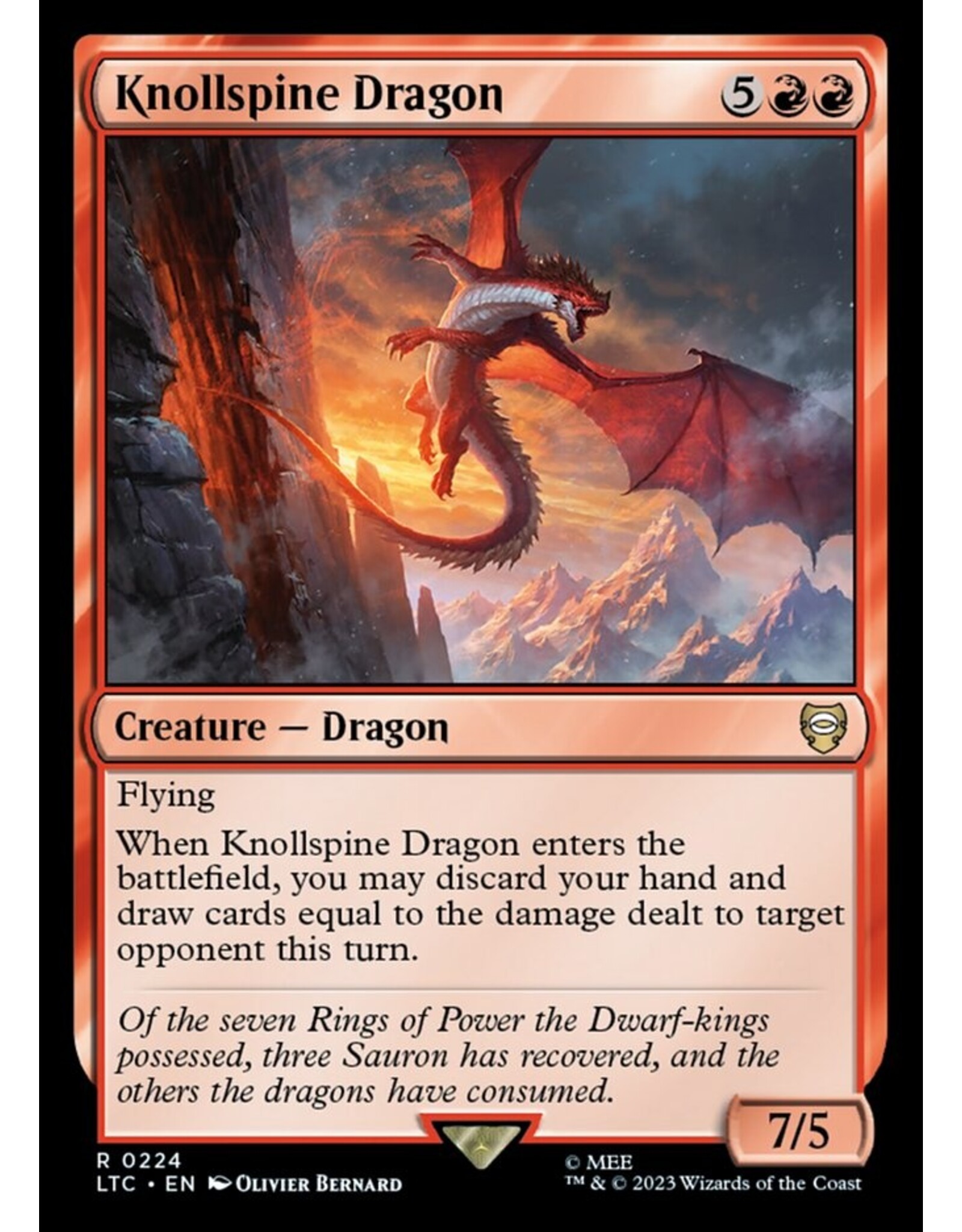 Knollspine Dragon  (LTC)