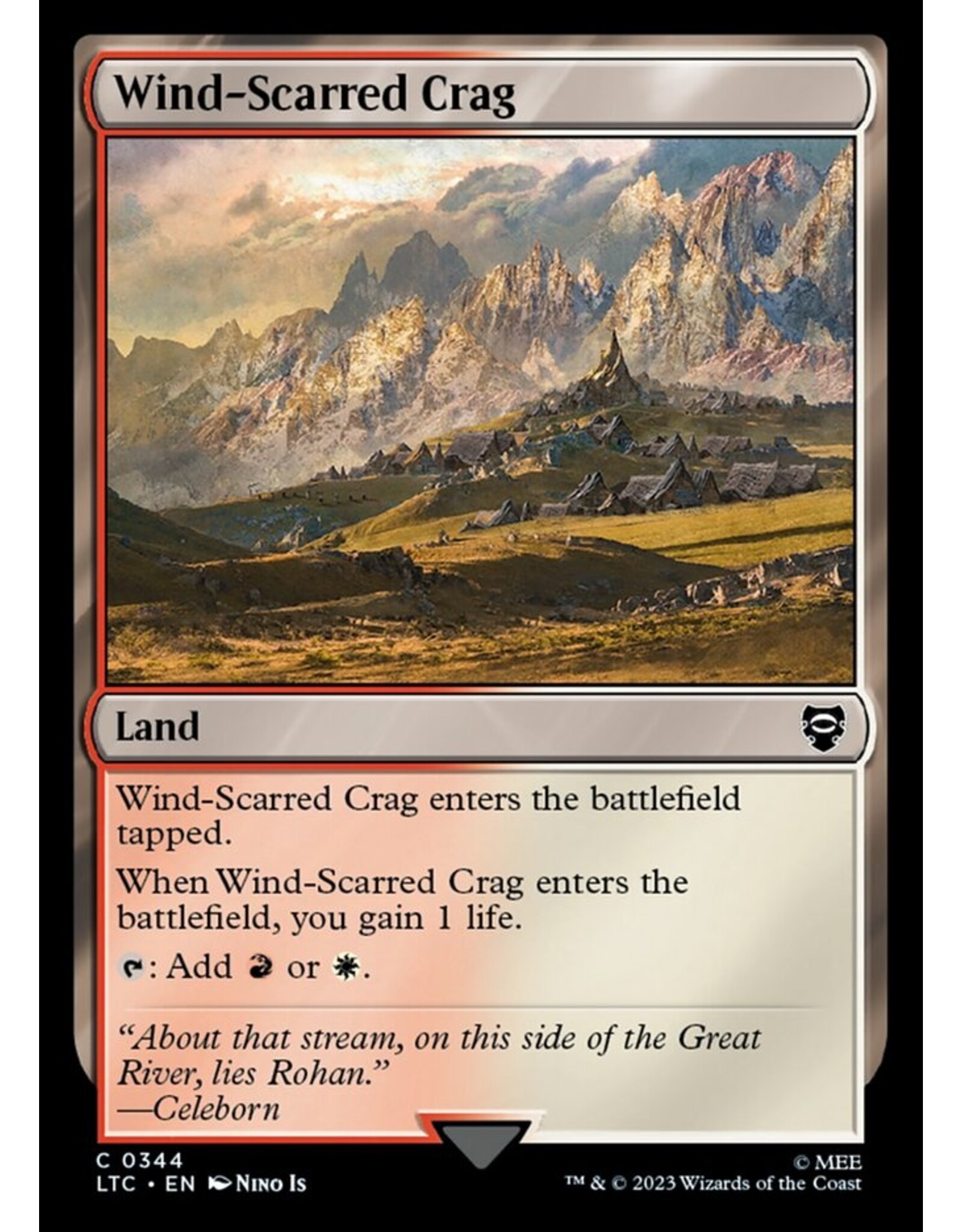 Wind-Scarred Crag  (LTC)