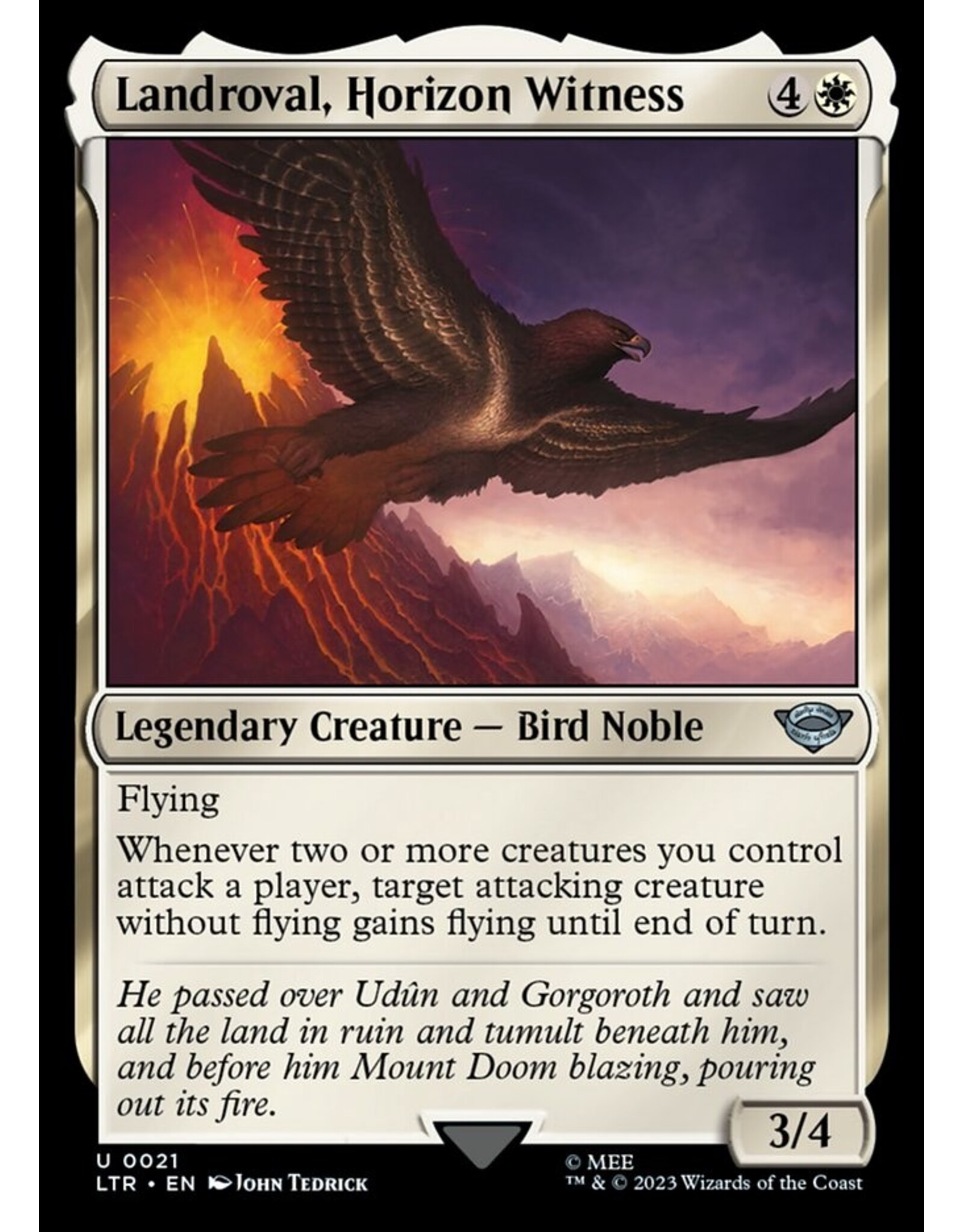 Landroval, Horizon Witness  (LTR)