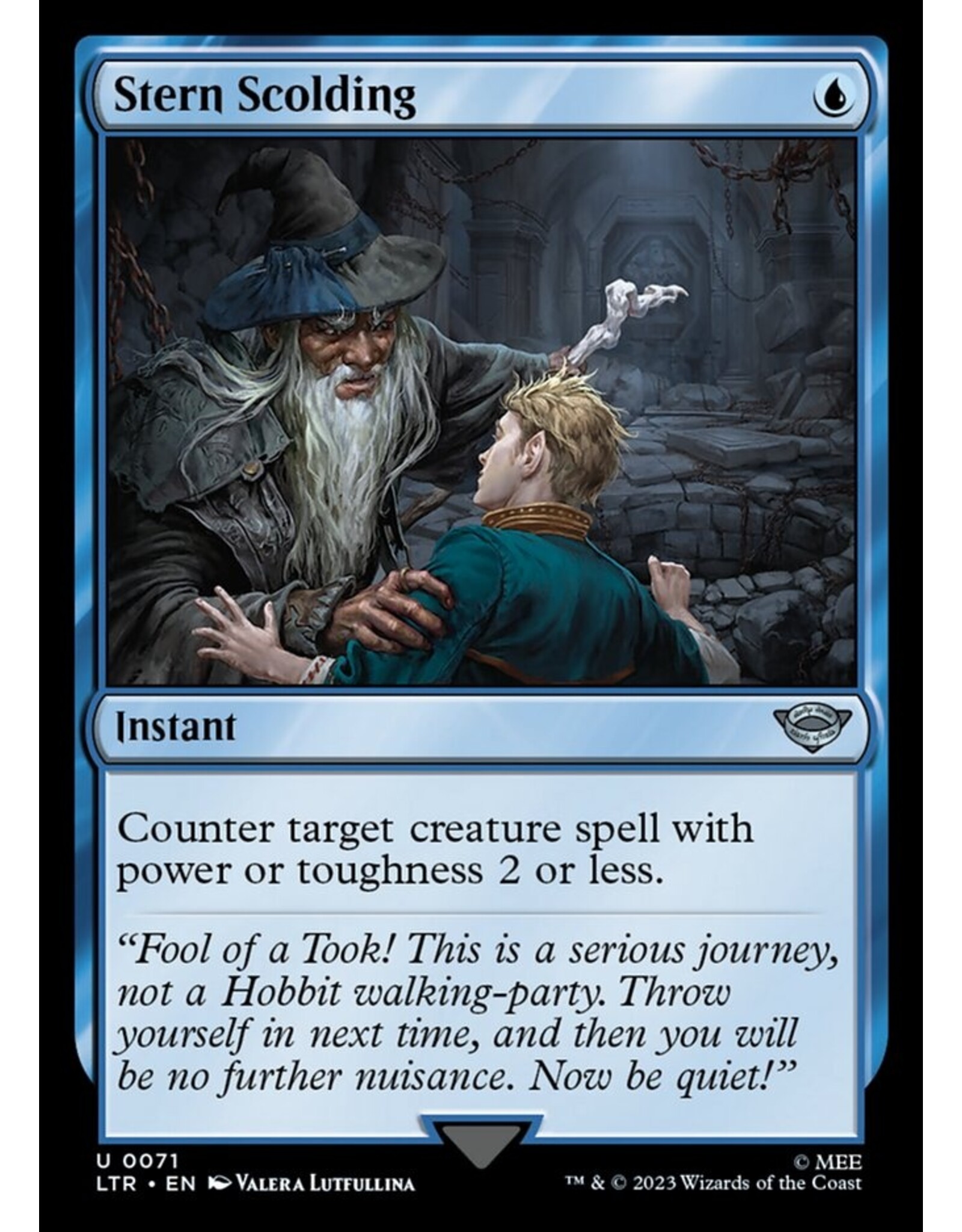 Stern Scolding  (LTR)