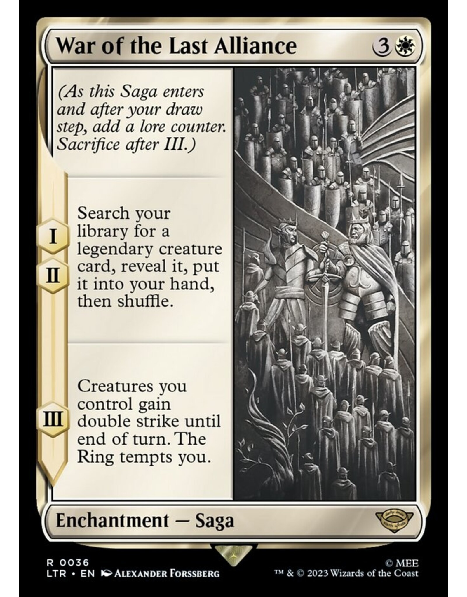 War of the Last Alliance  (LTR)