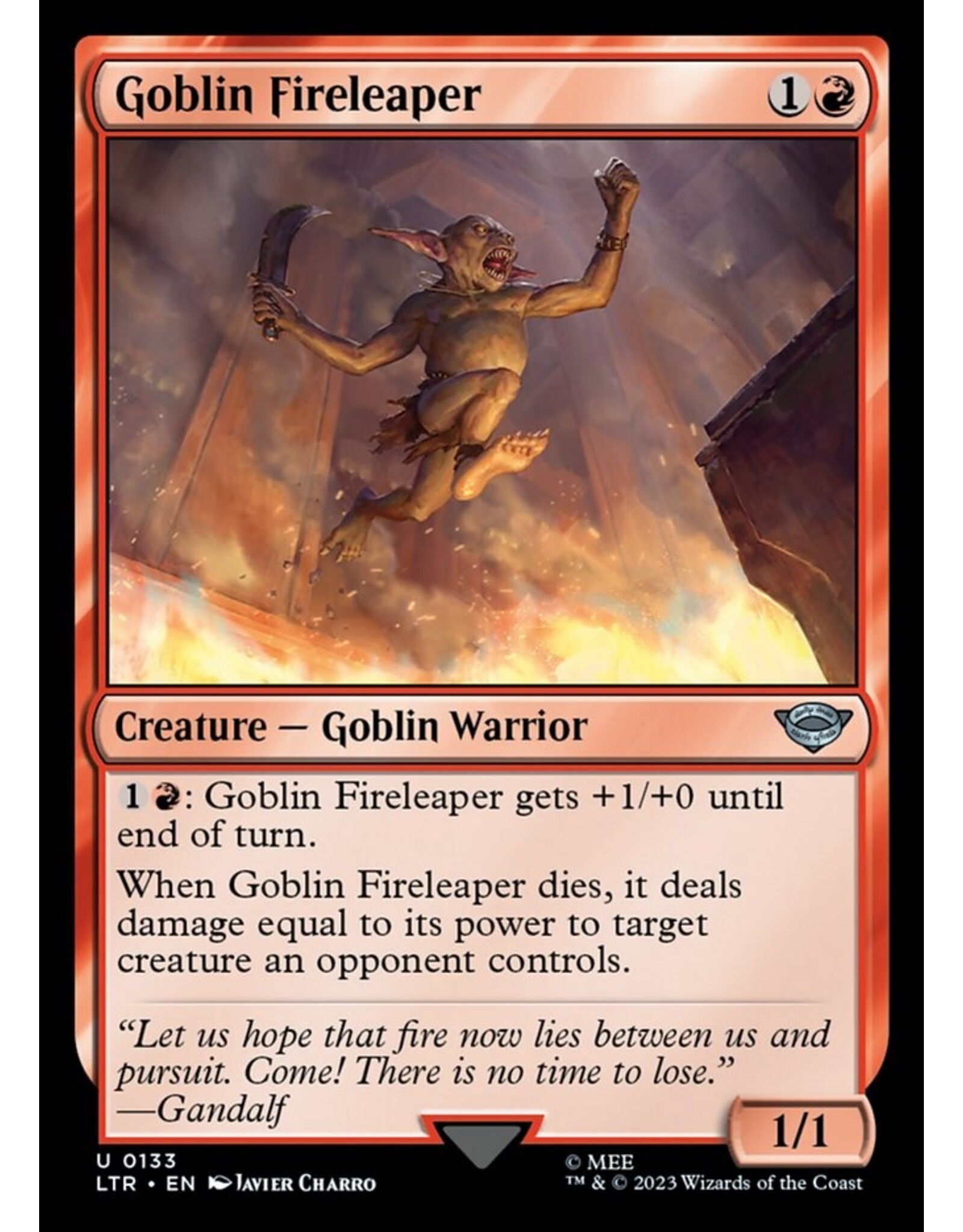 Goblin Fireleaper  (LTR)