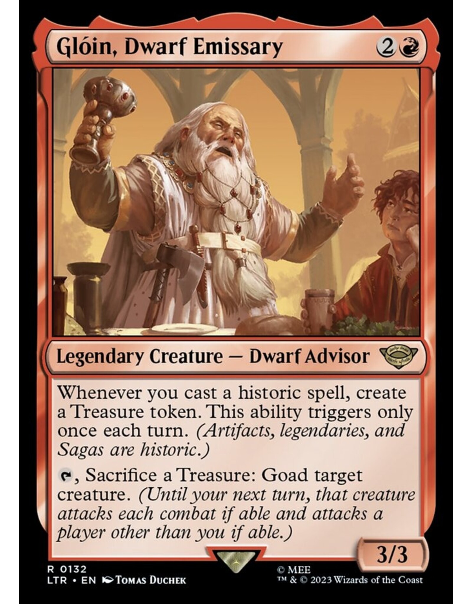 Glóin, Dwarf Emissary  (LTR)