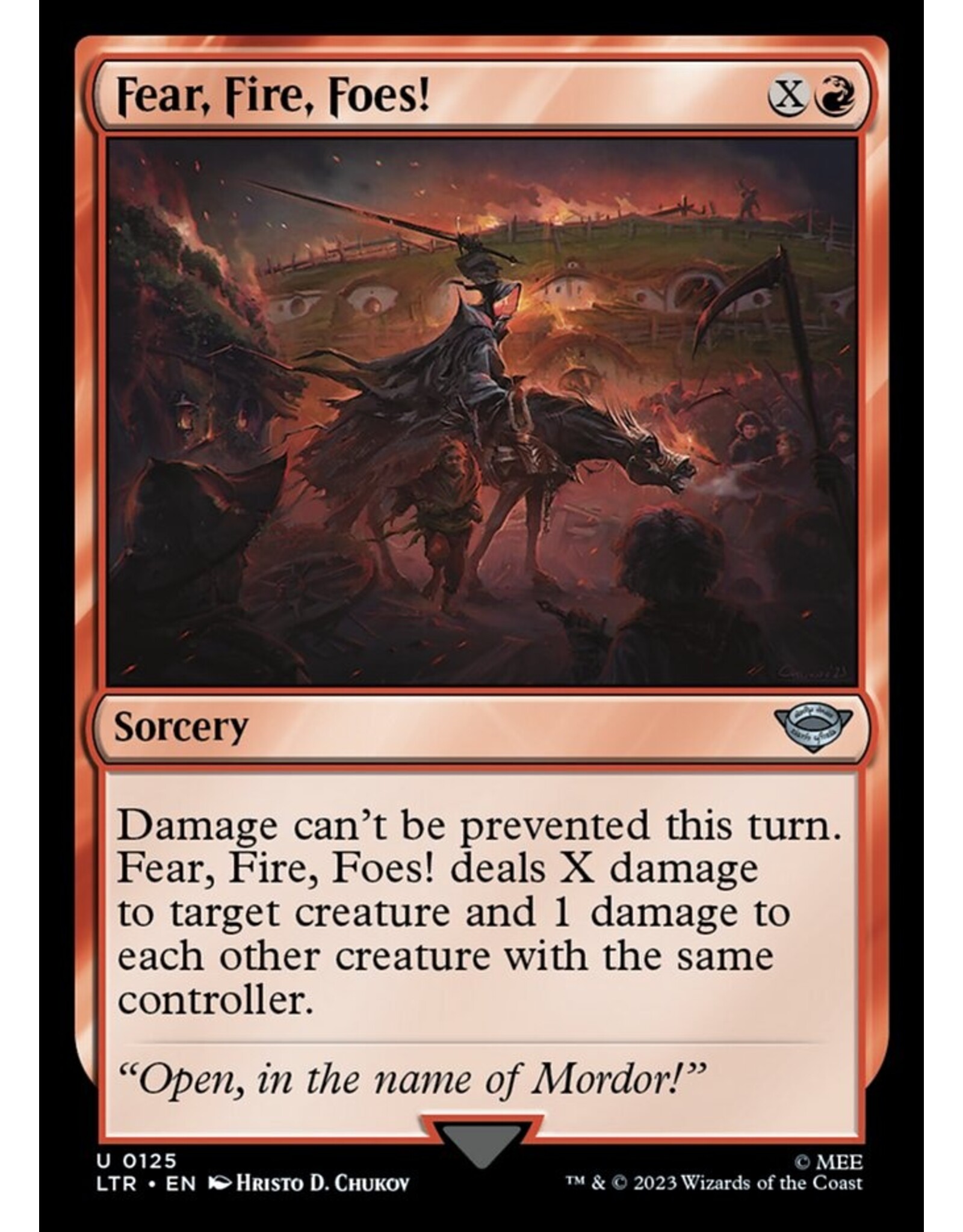 Fear, Fire, Foes!  (LTR)