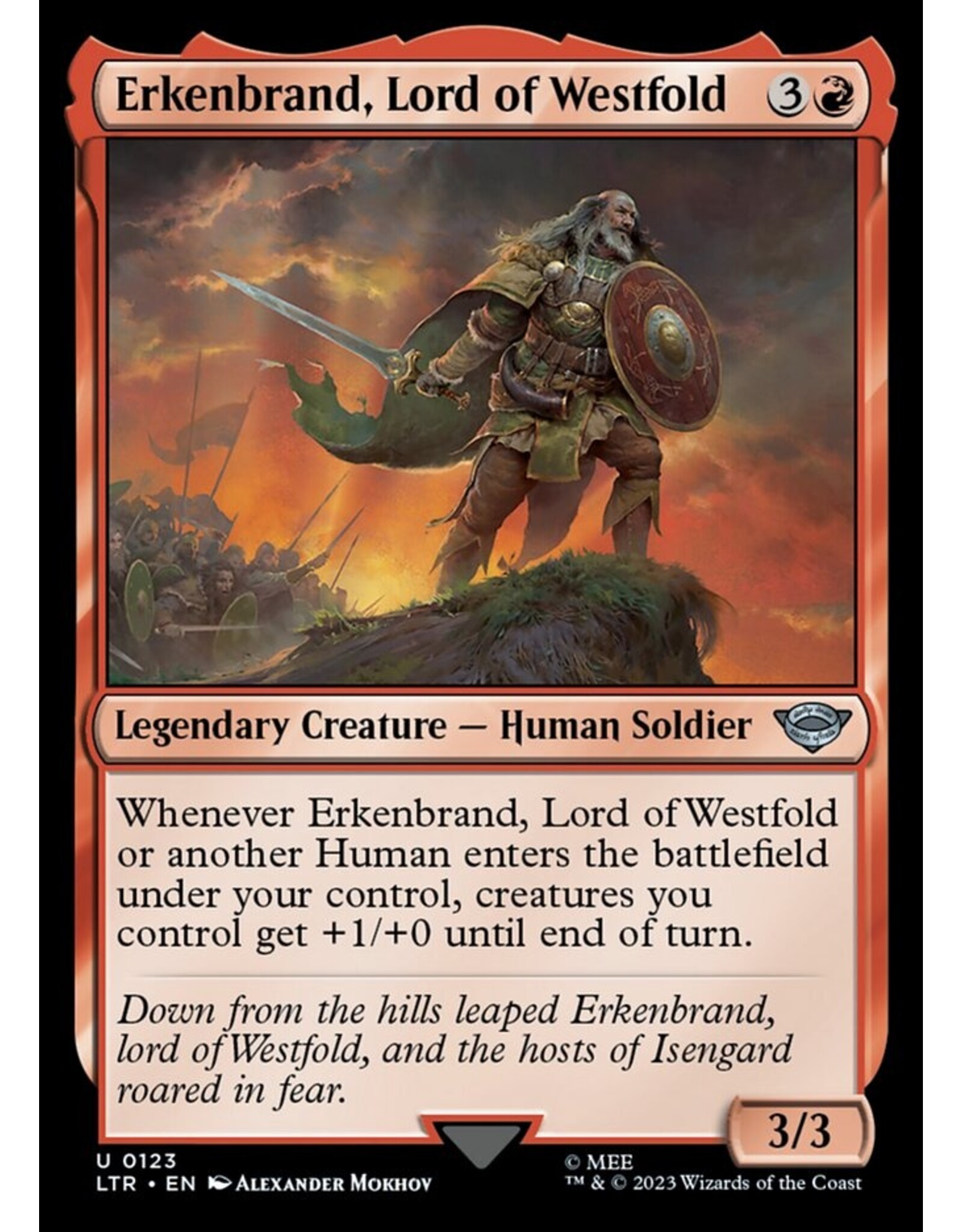 Erkenbrand, Lord of Westfold  (LTR)
