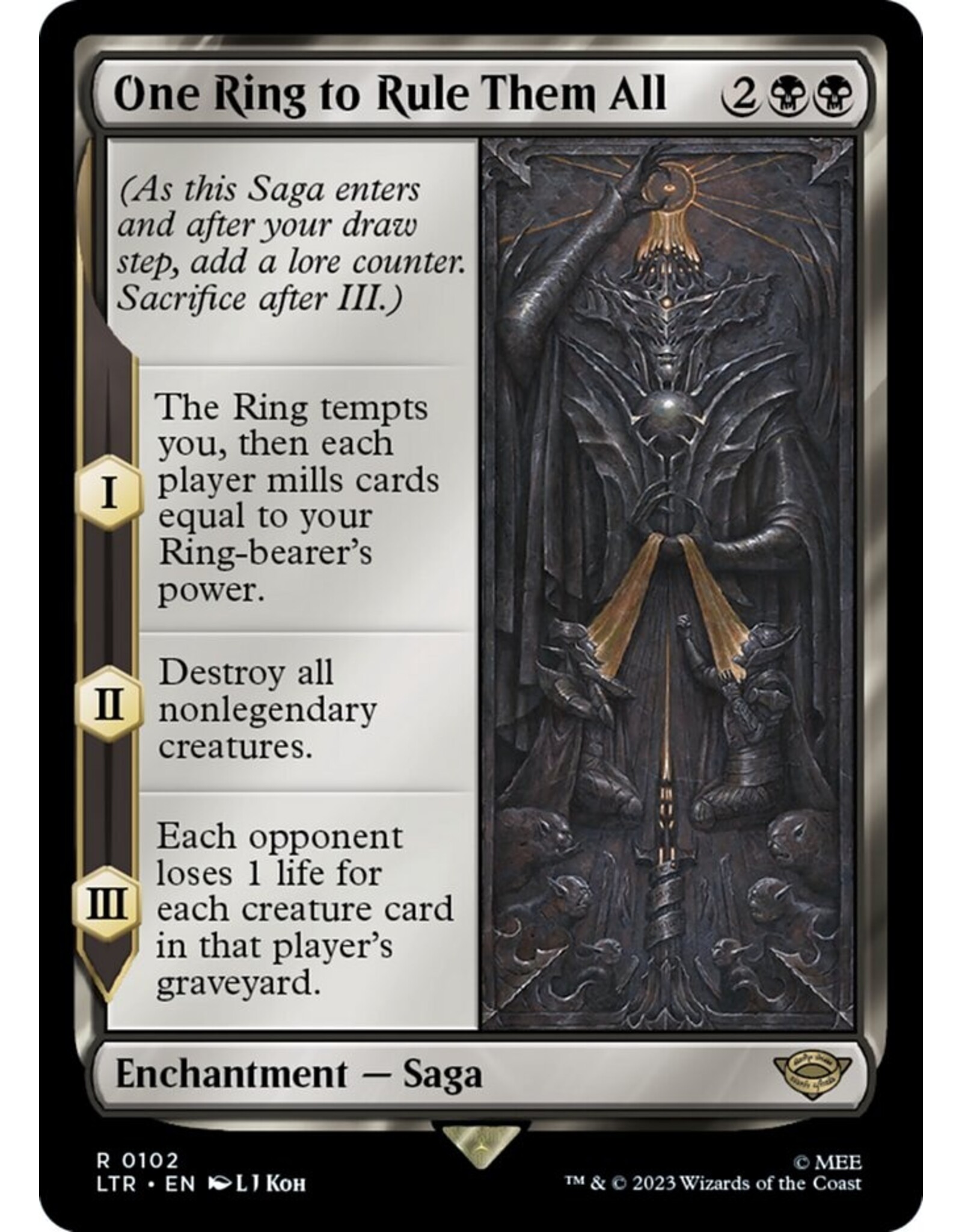 One Ring to Rule Them All  (LTR)