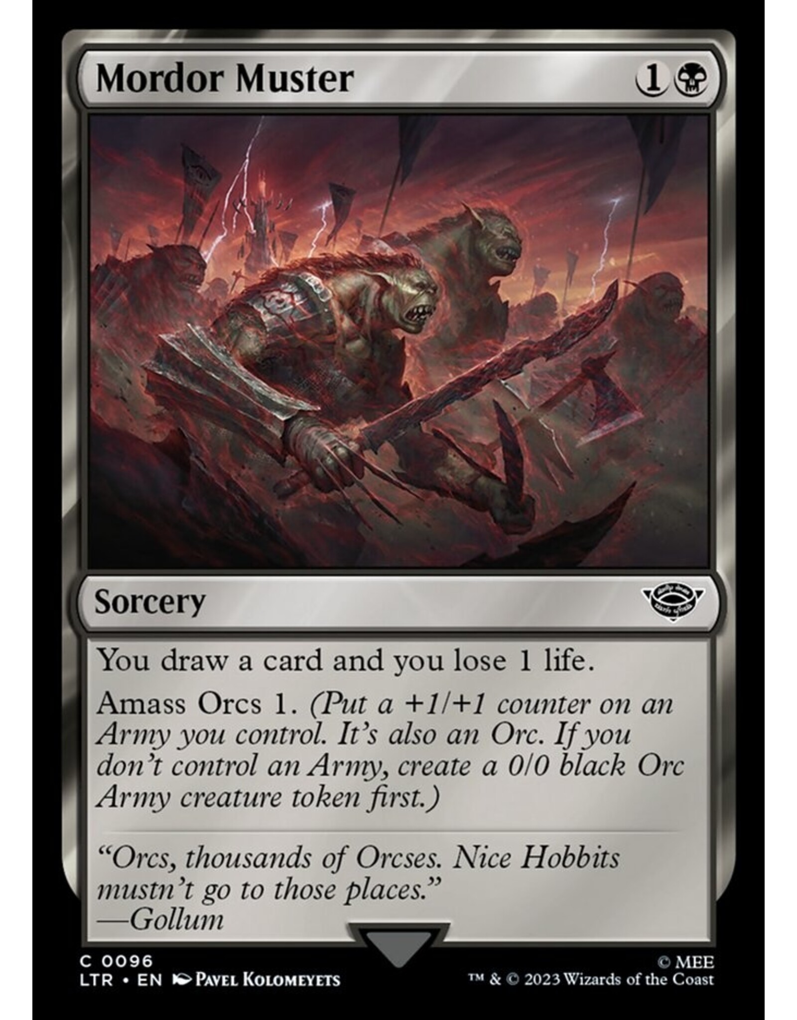 Mordor Muster  (LTR)