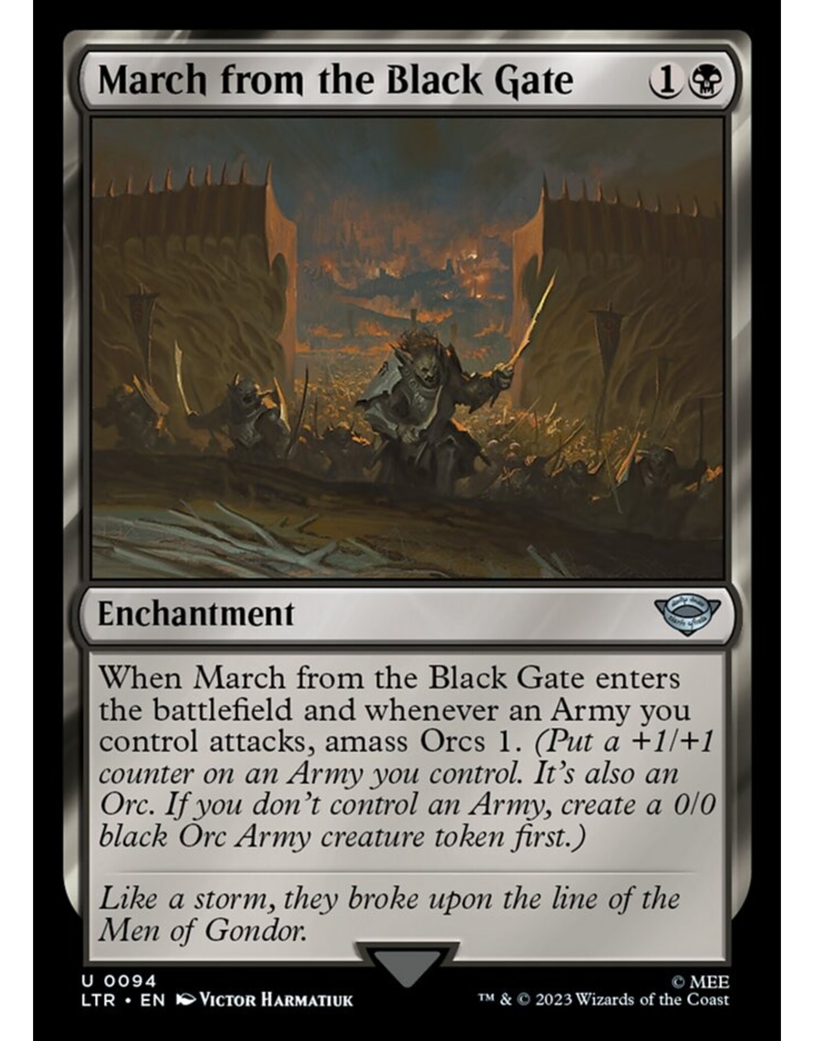 March from the Black Gate  (LTR)
