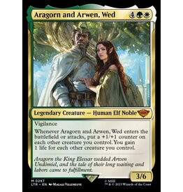 Aragorn and Arwen, Wed  (LTR)