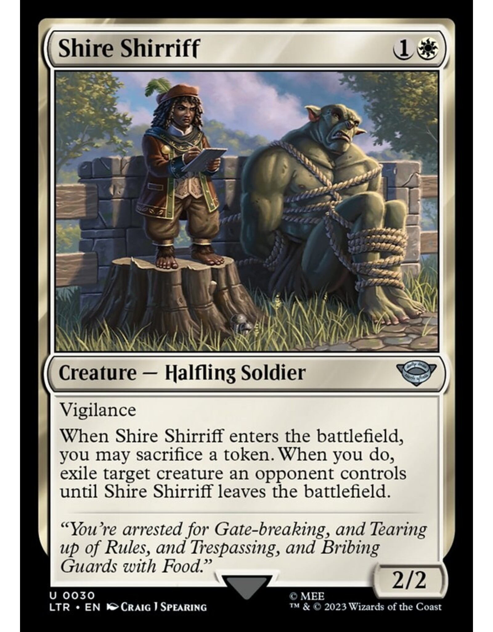 Shire Shirriff  (LTR)