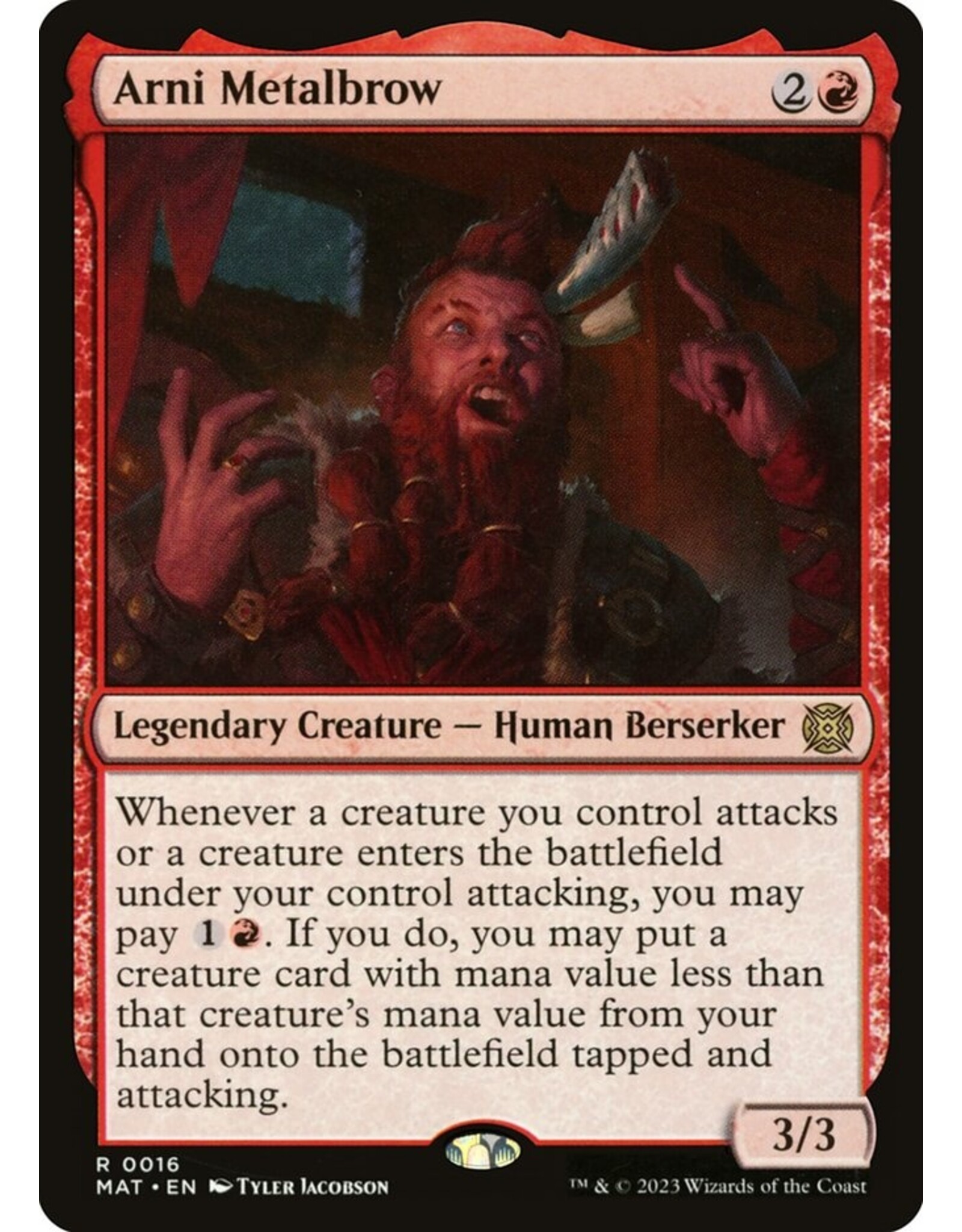 Arni Metalbrow  (MAT)