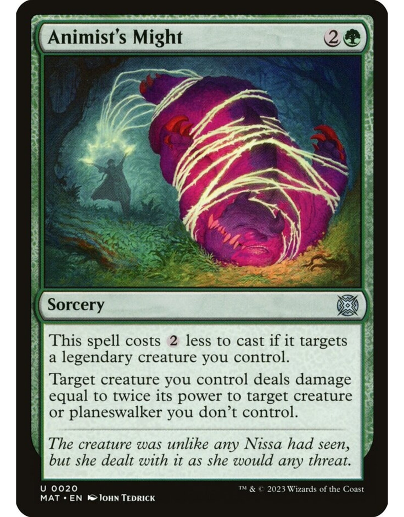Animist's Might  (MAT)