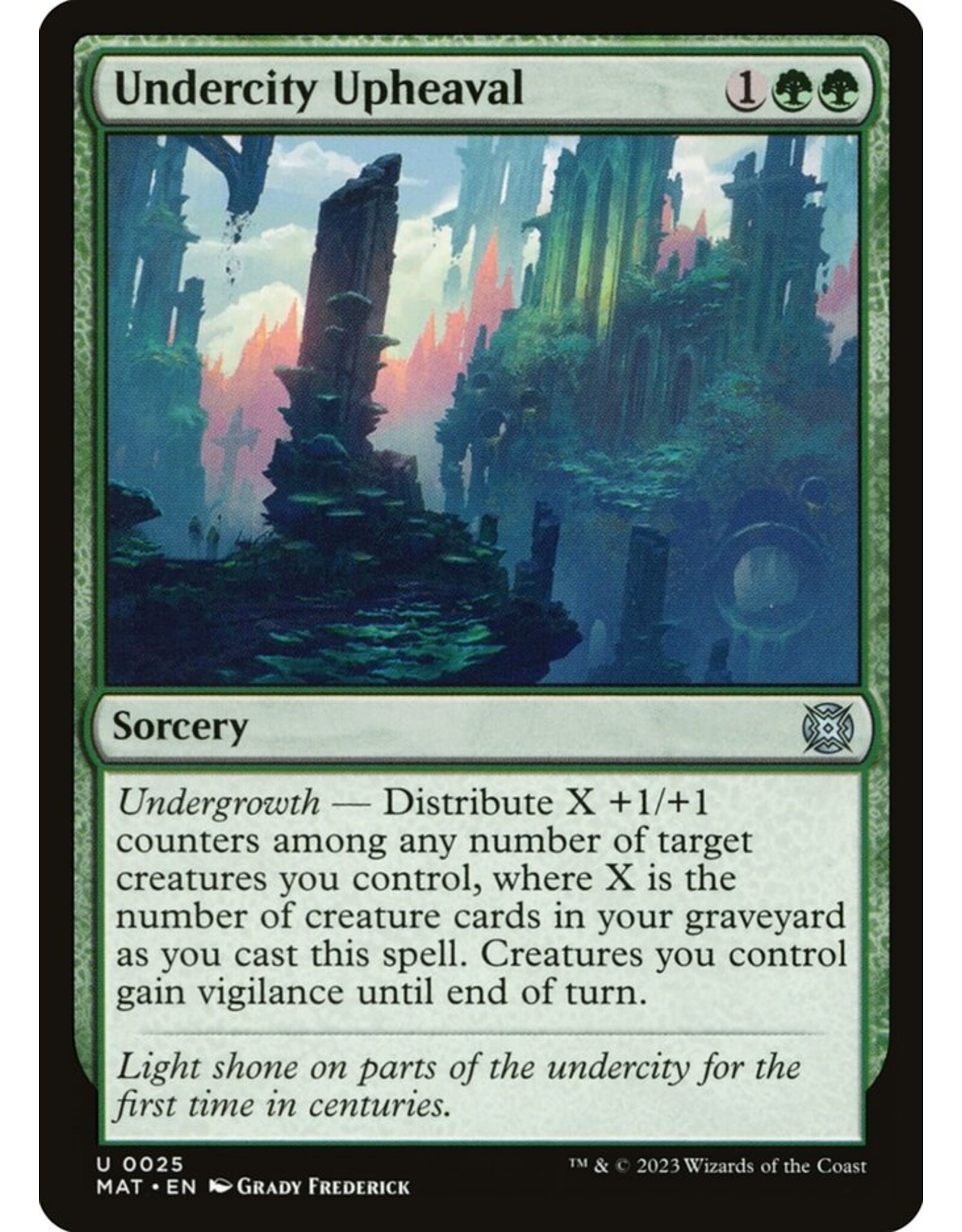 Undercity Upheaval  (MAT)