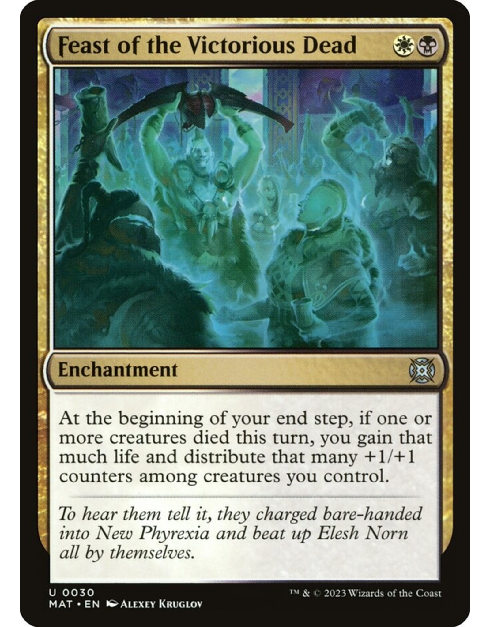 Feast of the Victorious Dead  (MAT)