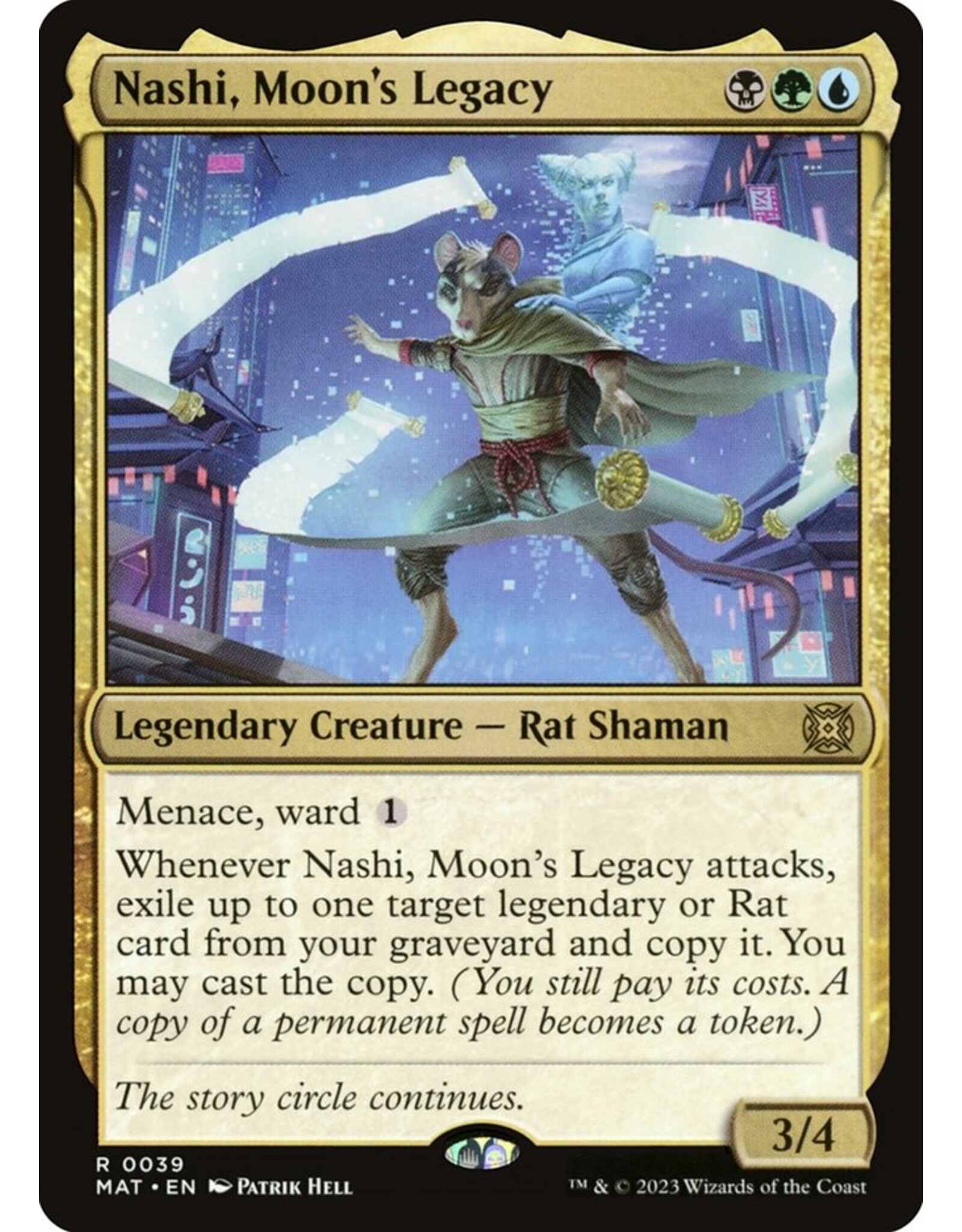 Nashi, Moon's Legacy  (MAT)