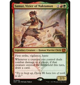 Samut, Vizier of Naktamun  (MAT)