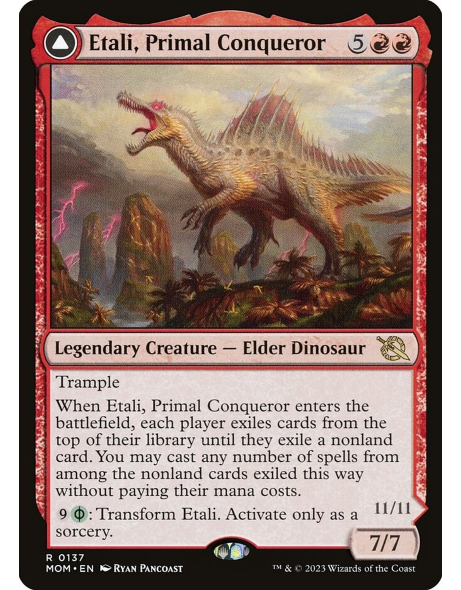 (HOLD) Etali, Primal Conqueror // Etali, Primal Sickness  (MOM)