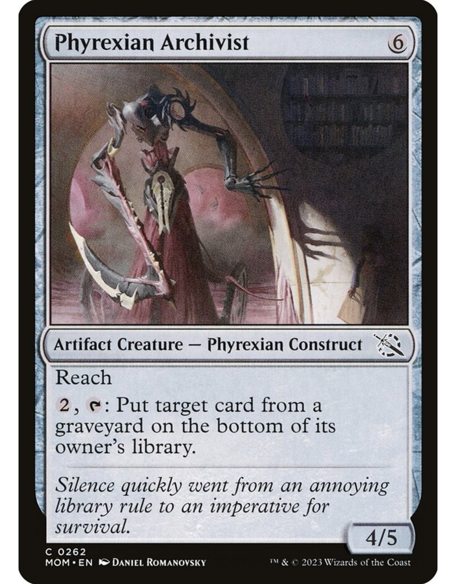 Phyrexian Archivist  (MOM)
