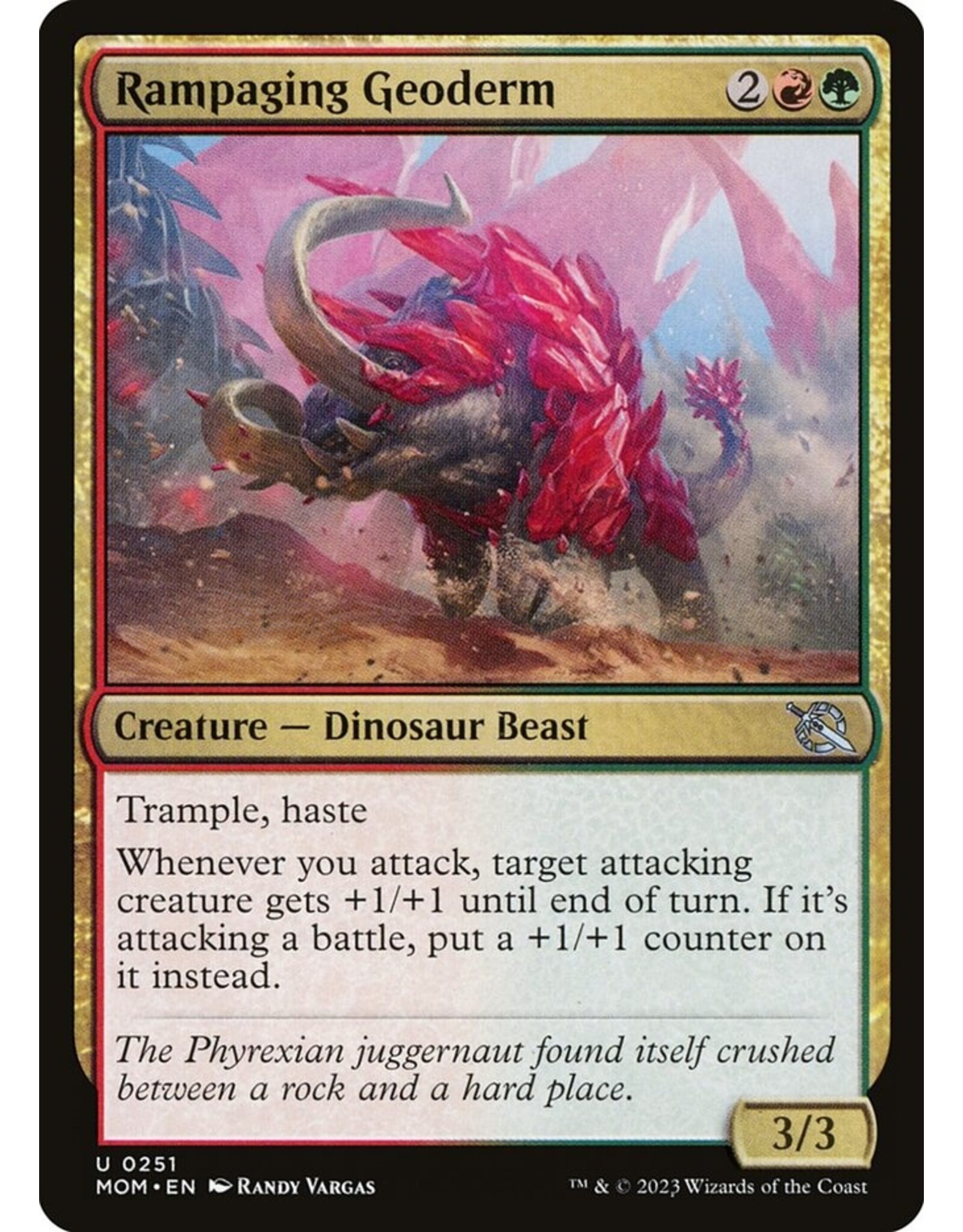 Rampaging Geoderm  (MOM)