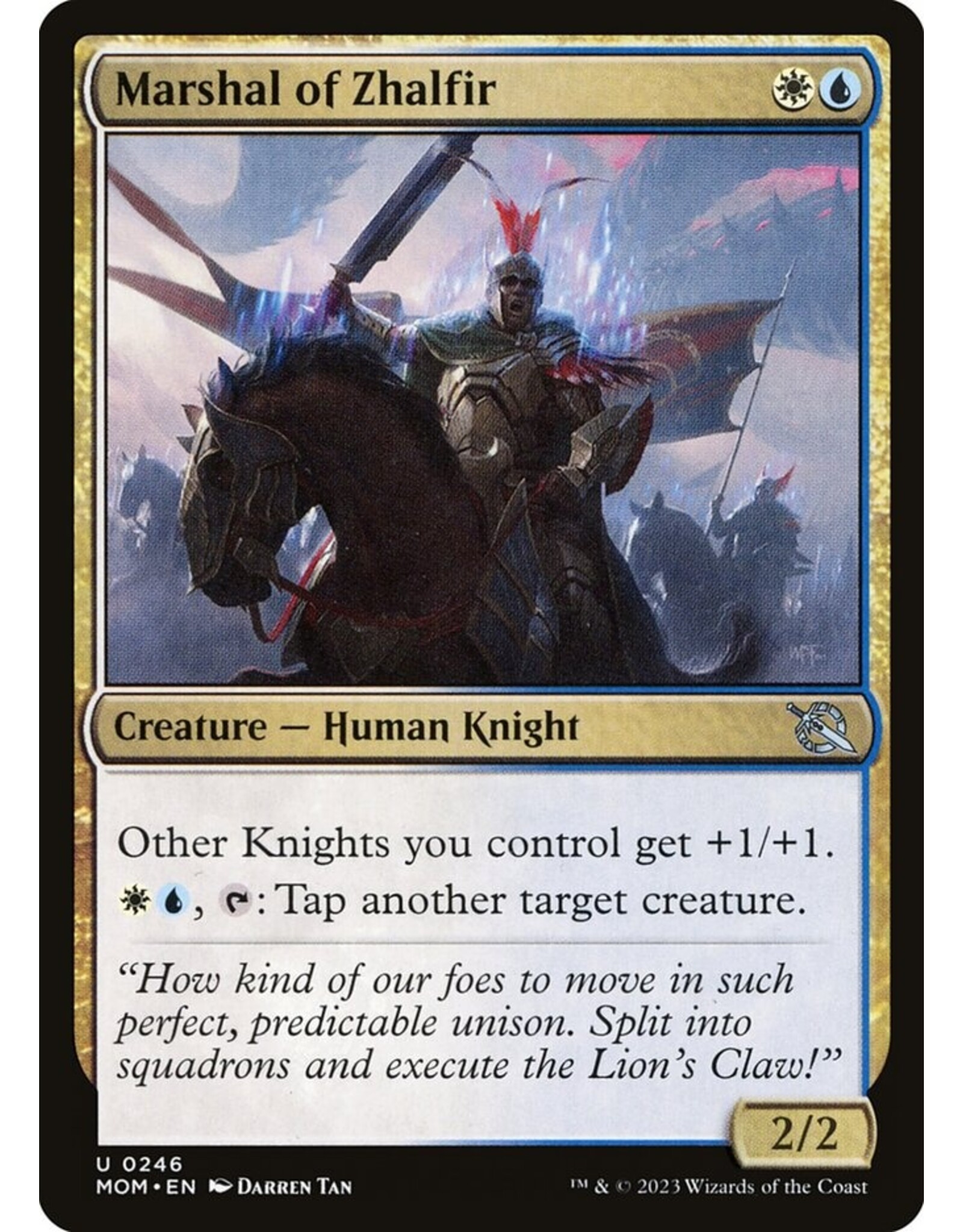 Marshal of Zhalfir  (MOM)