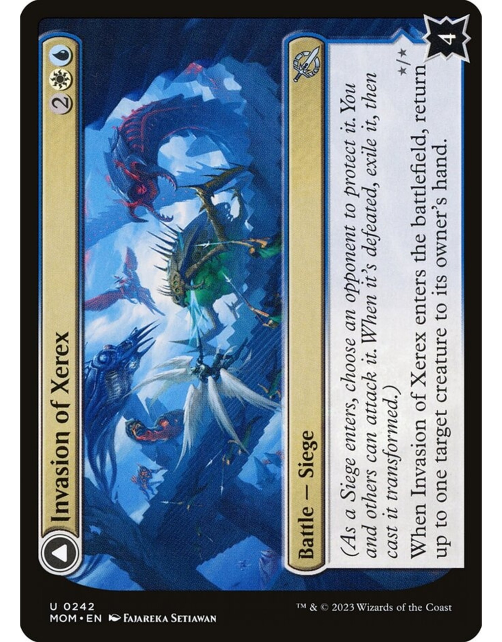 Invasion of Xerex // Vertex Paladin  (MOM)