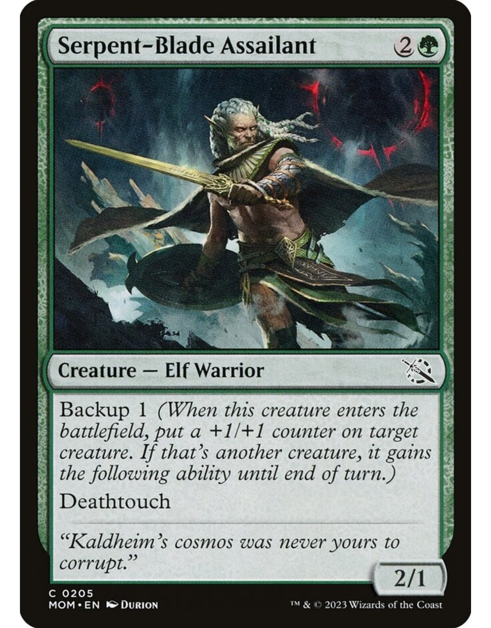 Serpent-Blade Assailant  (MOM)